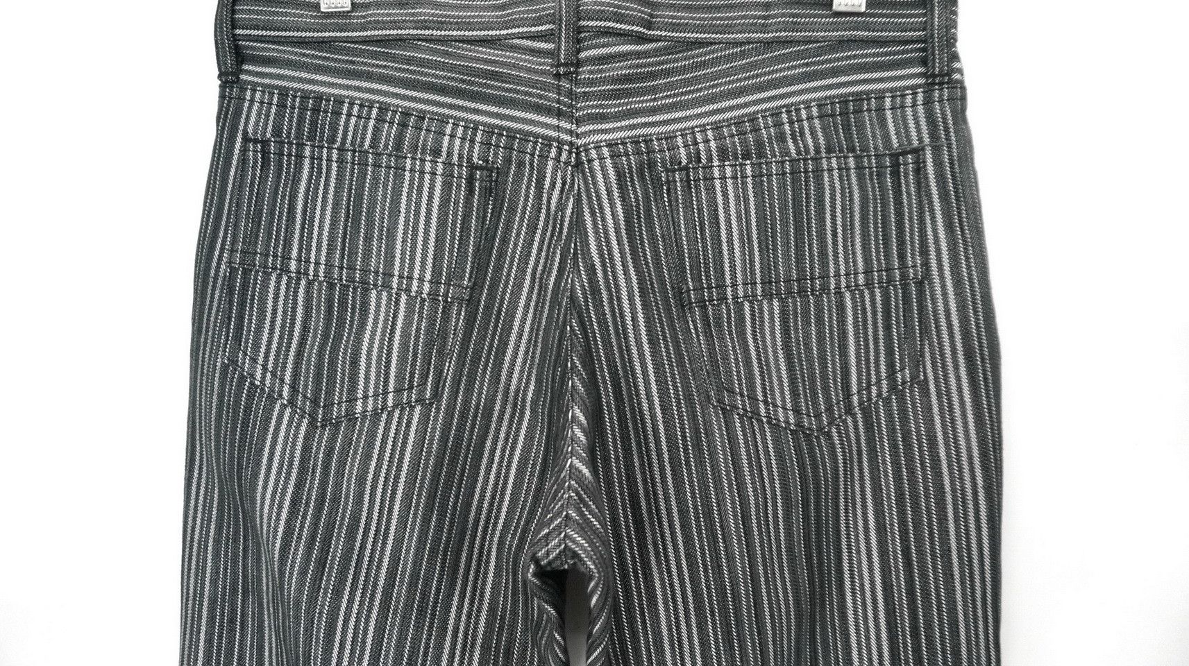 Japanese Brand 🔥🔥 MICHEL KLEIN Hickory Slim Lowrise Denim Japan Size US 29 - 10 Thumbnail