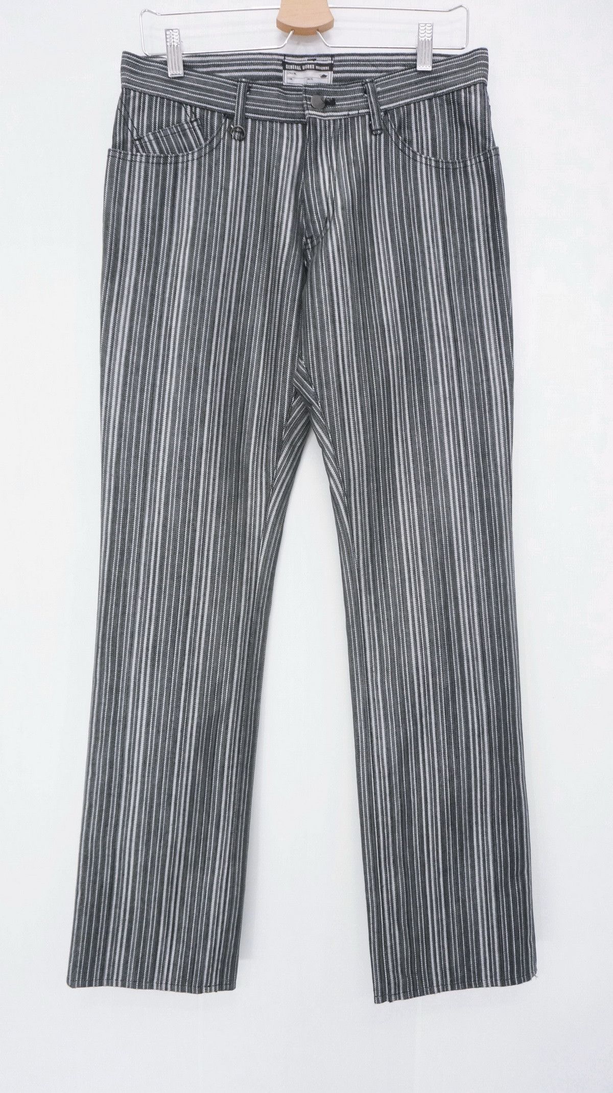 🔥🔥 MICHEL KLEIN Hickory Slim Lowrise Denim Japan