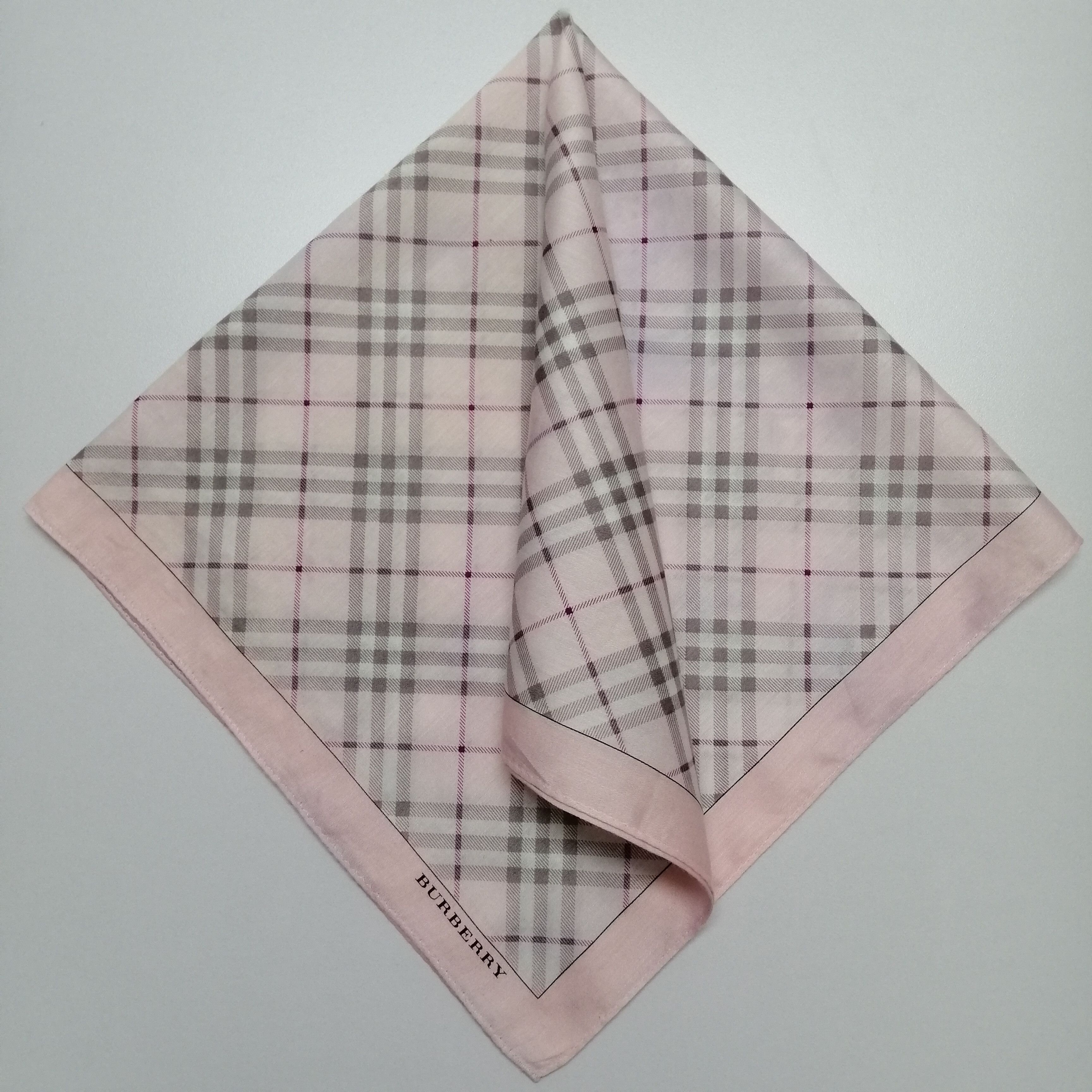 Burberry Vintage Burberry Handkerchief/Neckerchief/Bandana-KD1106 Size ONE SIZE - 1 Thumbnail