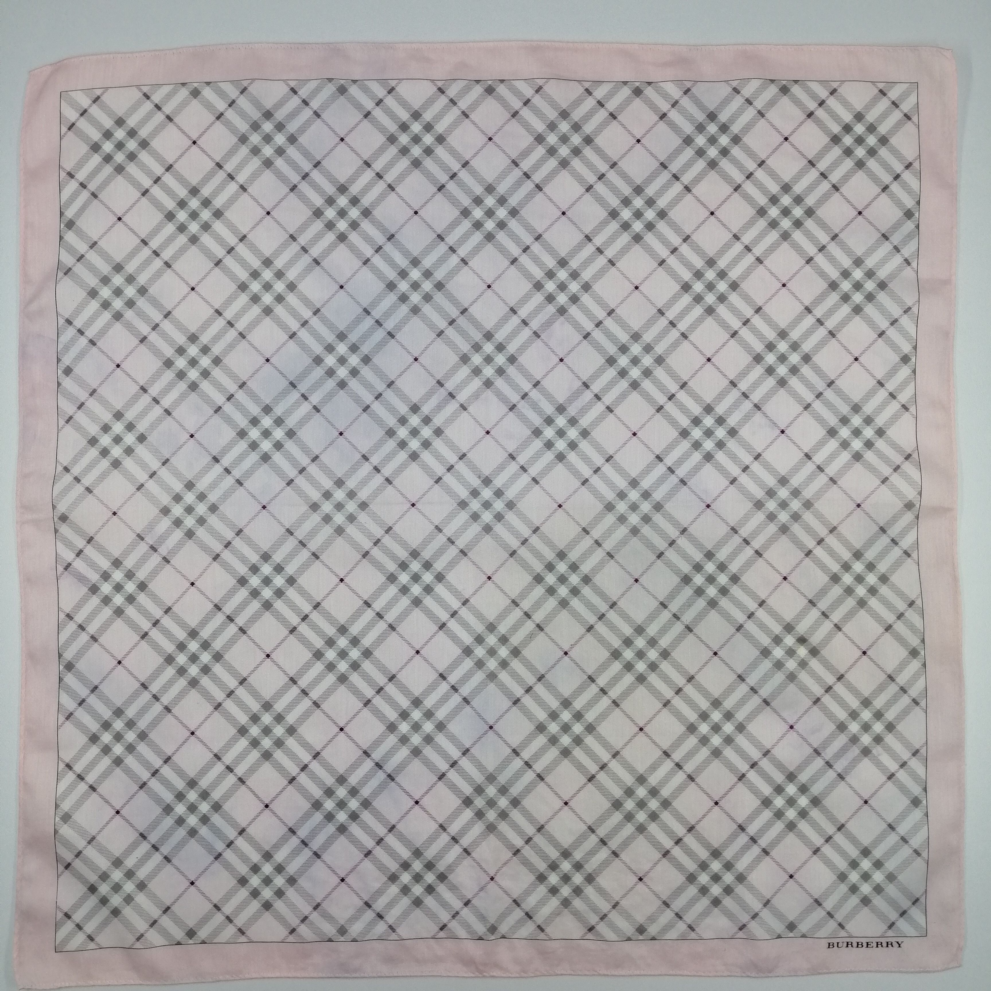 Burberry Vintage Burberry Handkerchief/Neckerchief/Bandana-KD1106 Size ONE SIZE - 2 Thumbnail