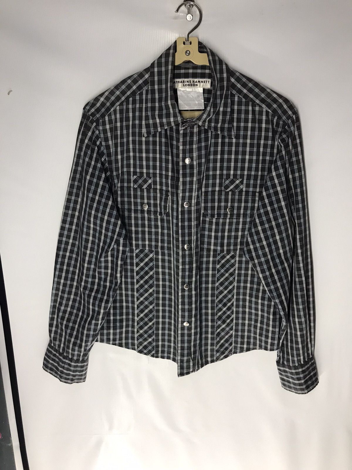Flannel × Katharine Hamnett London Katharine hamnett London flannel snap button shirt Size US M / EU 48-50 / 2 - 7 Thumbnail