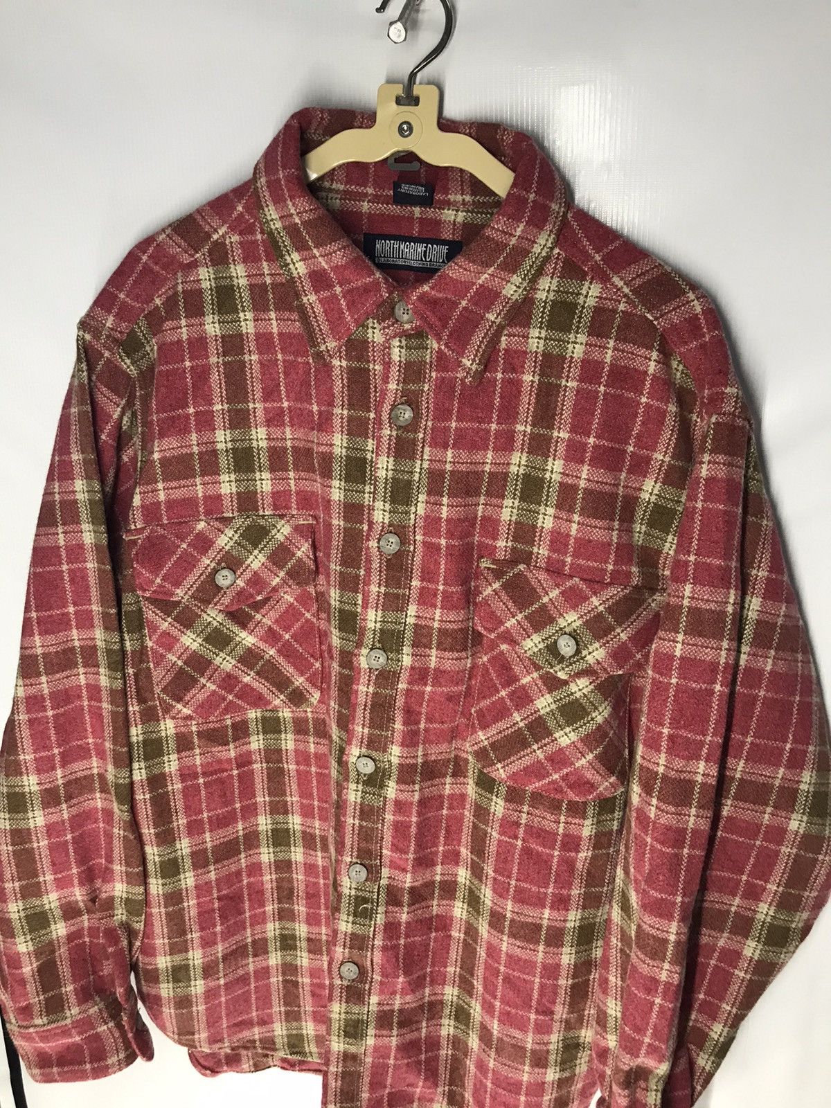 Flannel × Japanese Brand × Vintage Vintage wool flannel north marine drive Size US L / EU 52-54 / 3 - 11 Thumbnail