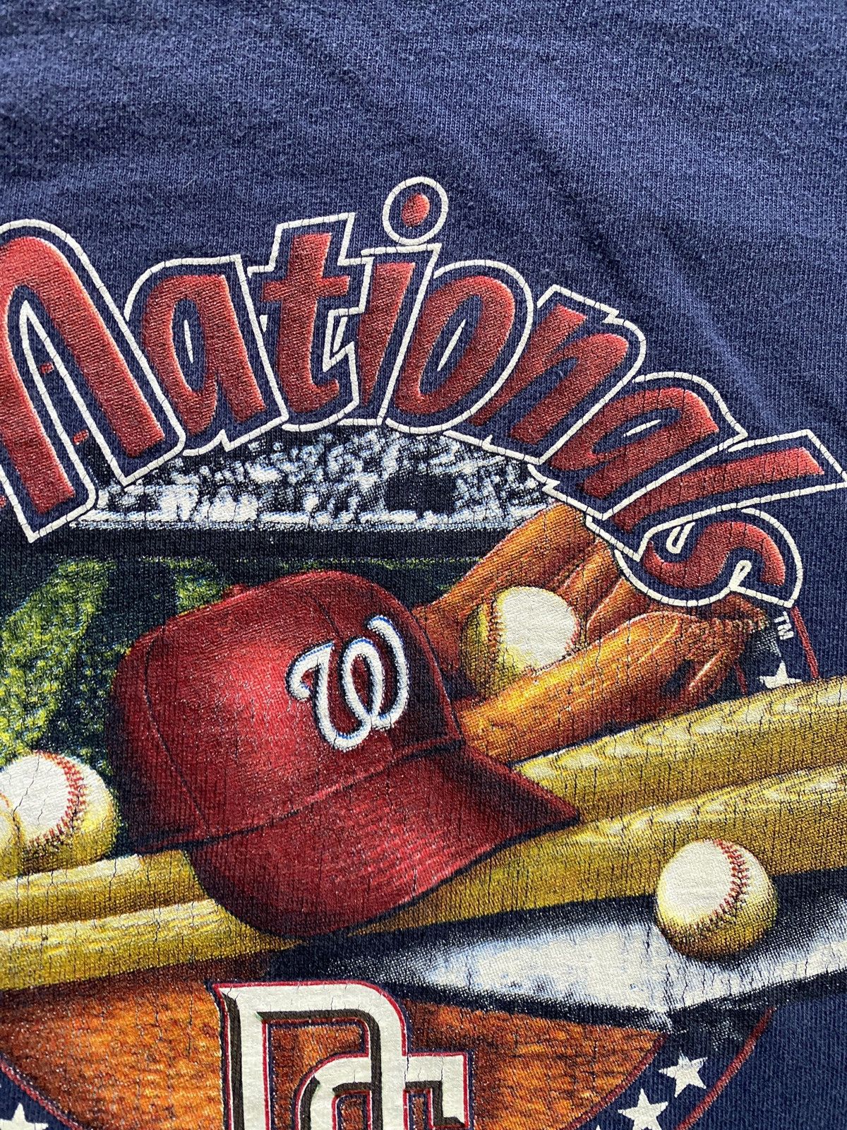 Lee Y2K’s Washington Nationals MLB Lee Navy Tee Shirt KIDS Size US XXS / EU 40 - 5 Thumbnail