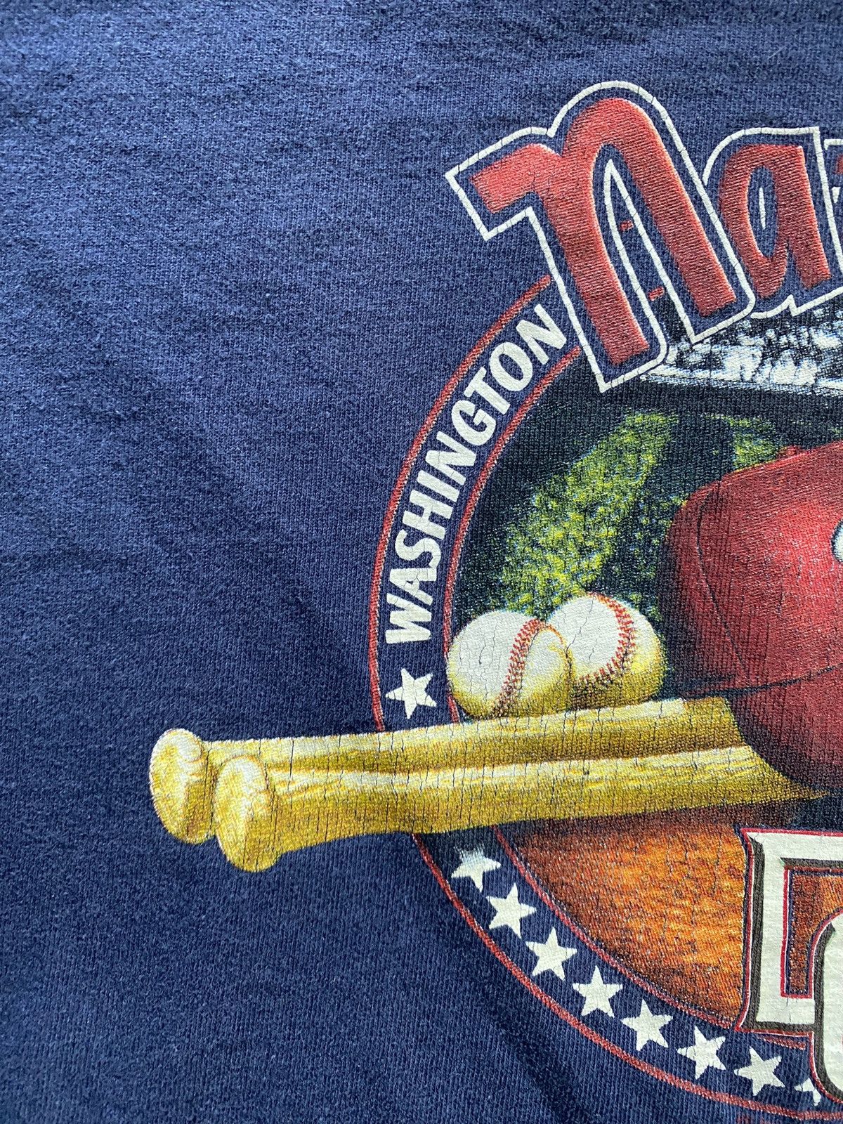 Lee Y2K’s Washington Nationals MLB Lee Navy Tee Shirt KIDS Size US XXS / EU 40 - 4 Thumbnail