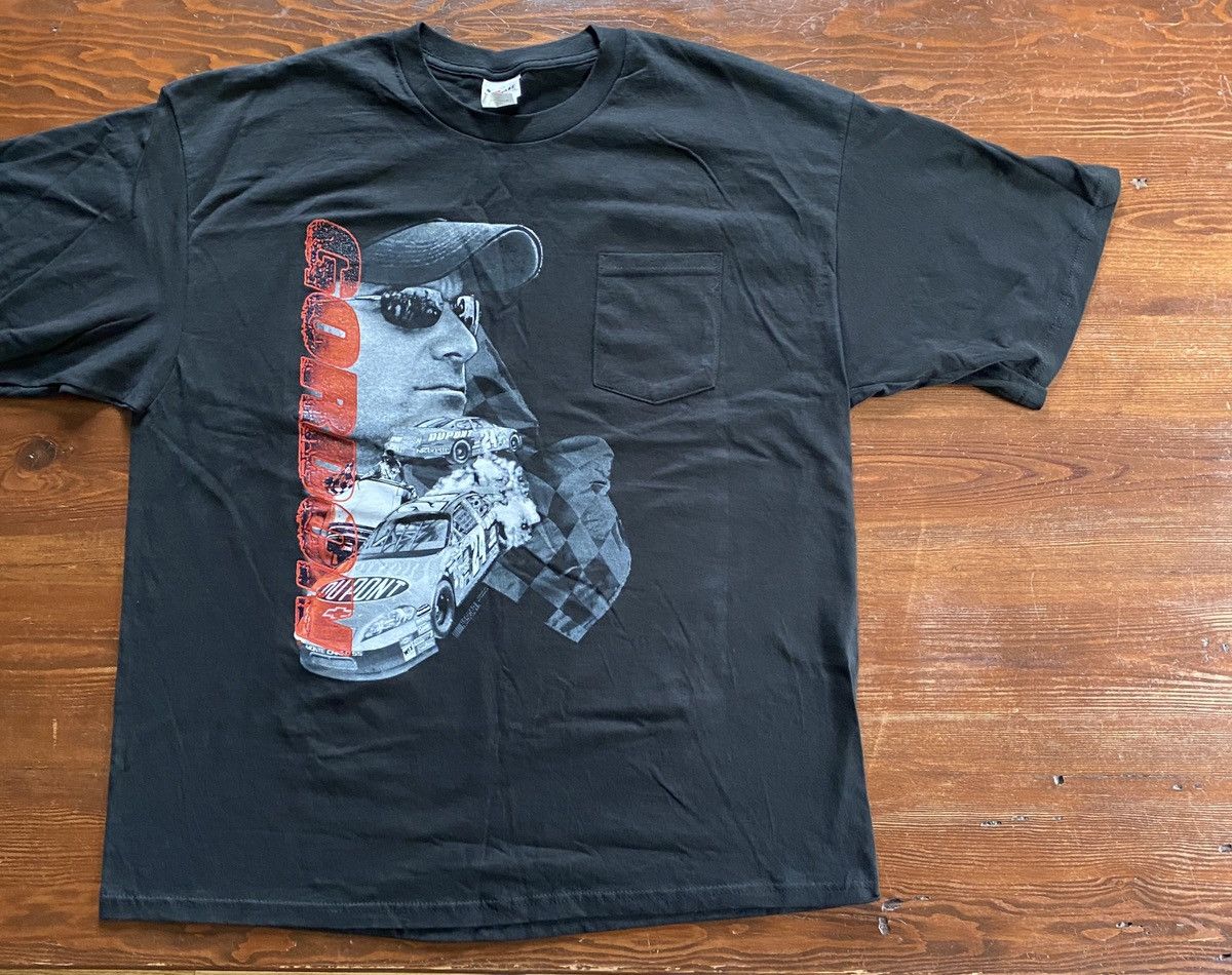 Chase Authentics Vintage ‘03 Jeff Gordon Chase NASCAR Black Pocket Tee Size US XXL / EU 58 / 5 - 1 Thumbnail