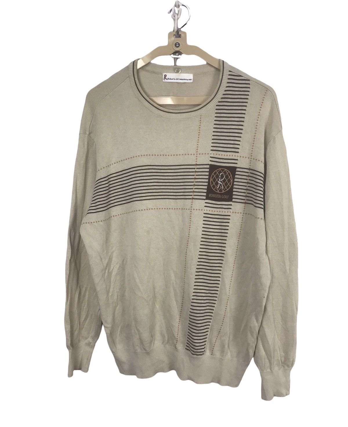 Japanese Brand Roberta di camerino knit sweatshirt Size US M / EU 48-50 / 2 - 1 Thumbnail