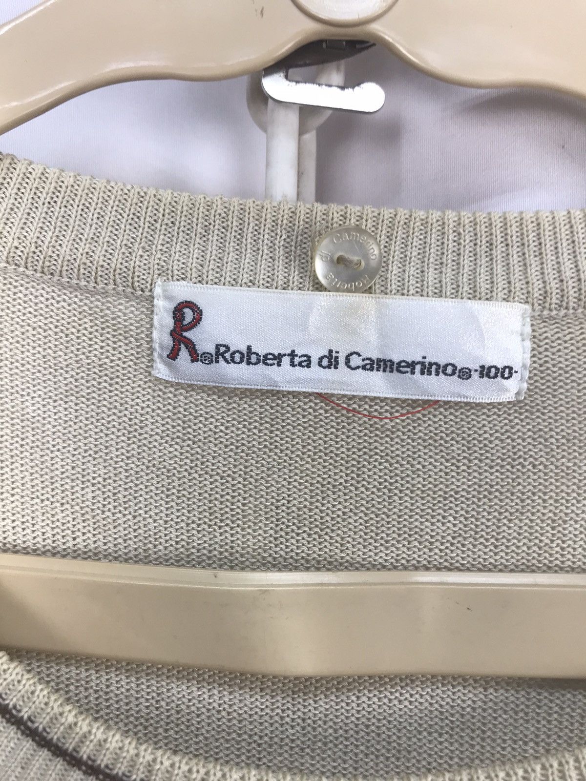 Japanese Brand Roberta di camerino knit sweatshirt Size US M / EU 48-50 / 2 - 4 Thumbnail