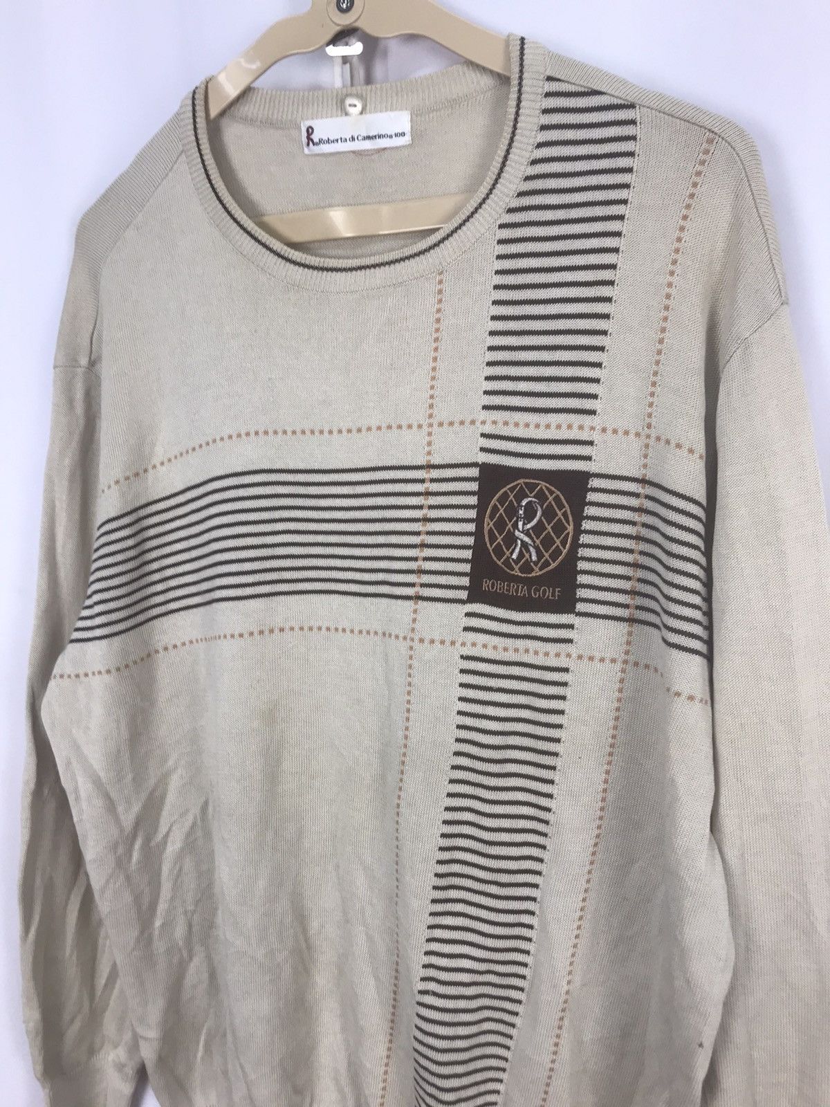Japanese Brand Roberta di camerino knit sweatshirt Size US M / EU 48-50 / 2 - 3 Thumbnail