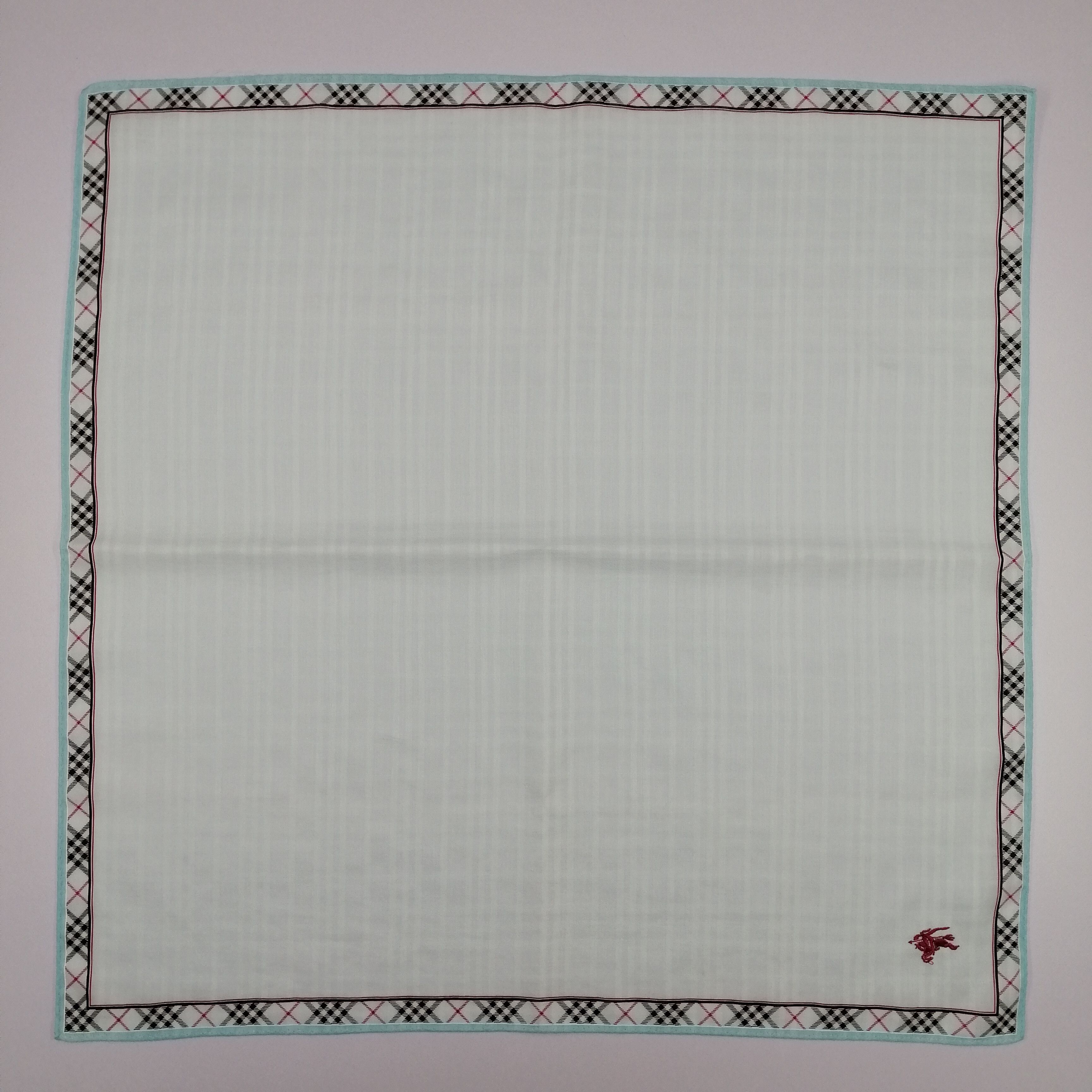 Burberry Vintage Burberry Handkerchief/Neckerchief/Scarves-KD1107 Size ONE SIZE - 5 Thumbnail