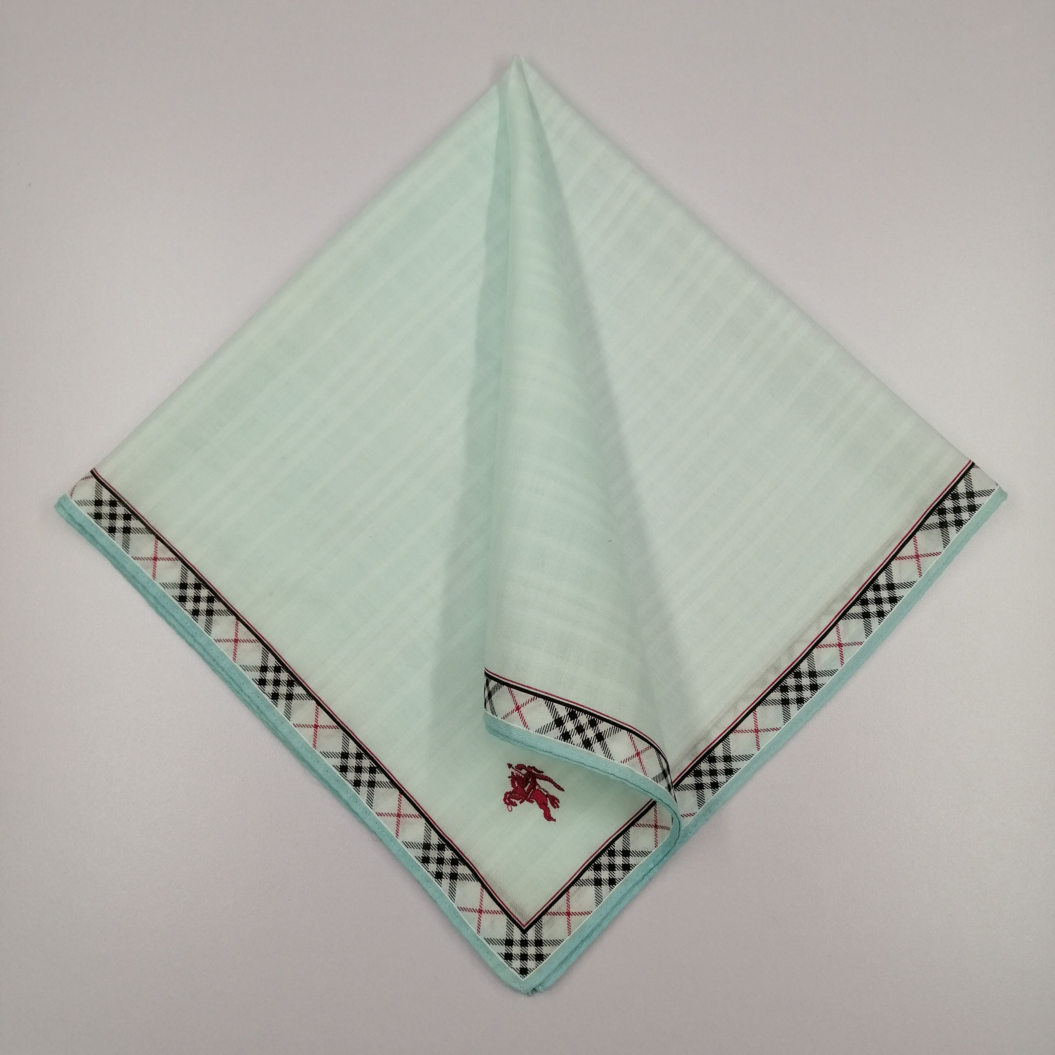 Burberry Vintage Burberry Handkerchief/Neckerchief/Scarves-KD1107 Size ONE SIZE - 1 Thumbnail
