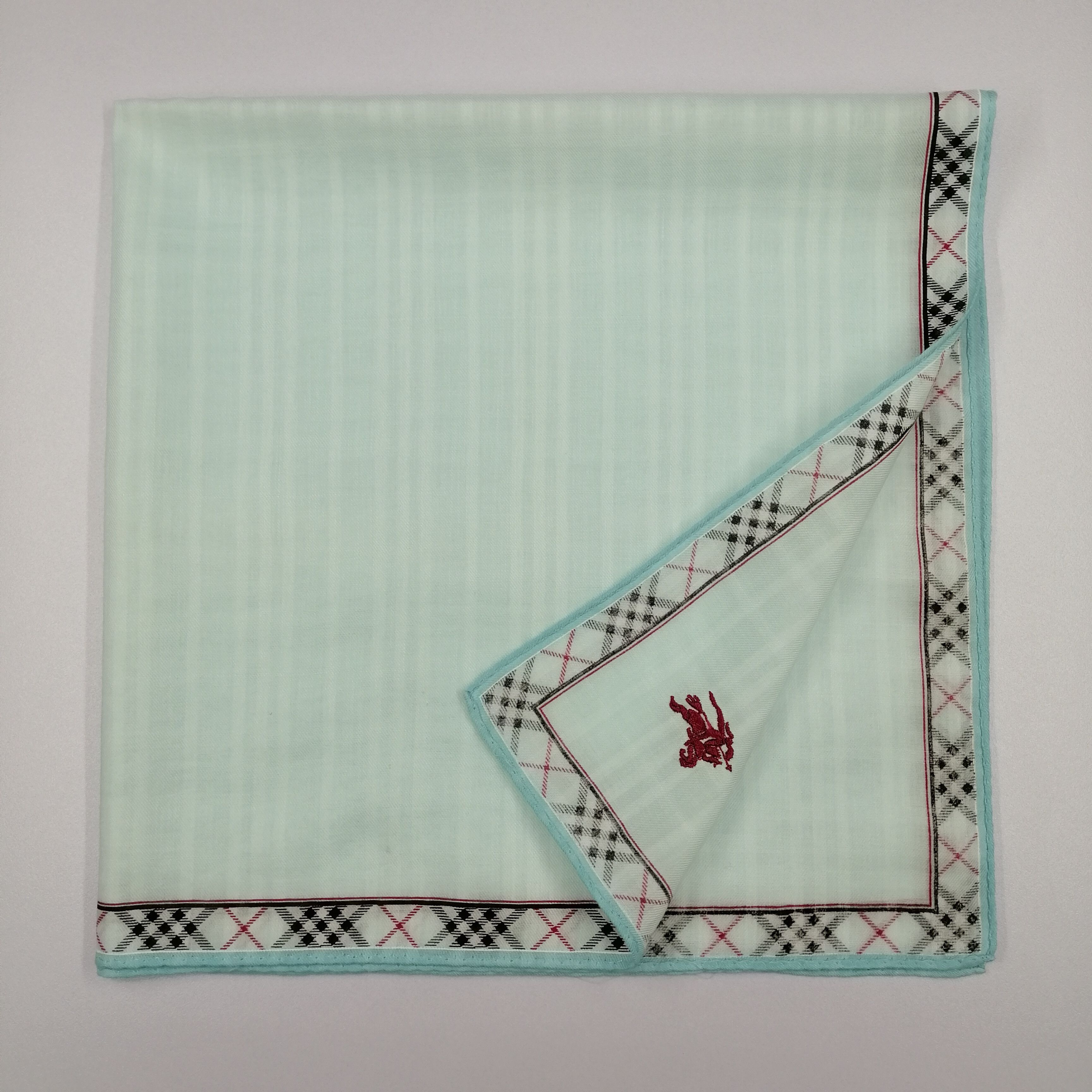 Burberry Vintage Burberry Handkerchief/Neckerchief/Scarves-KD1107 Size ONE SIZE - 2 Thumbnail