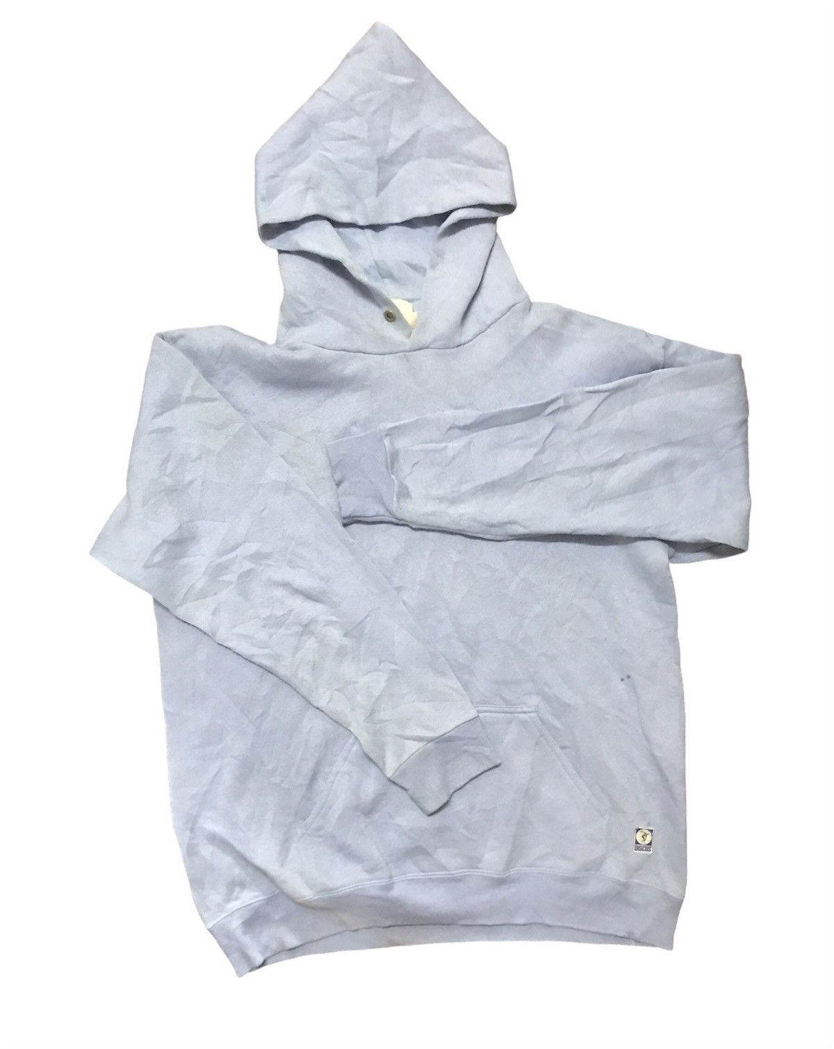 Vintage Vintage discus athletic plain hoodie pullover Size US M / EU 48-50 / 2 - 1 Thumbnail