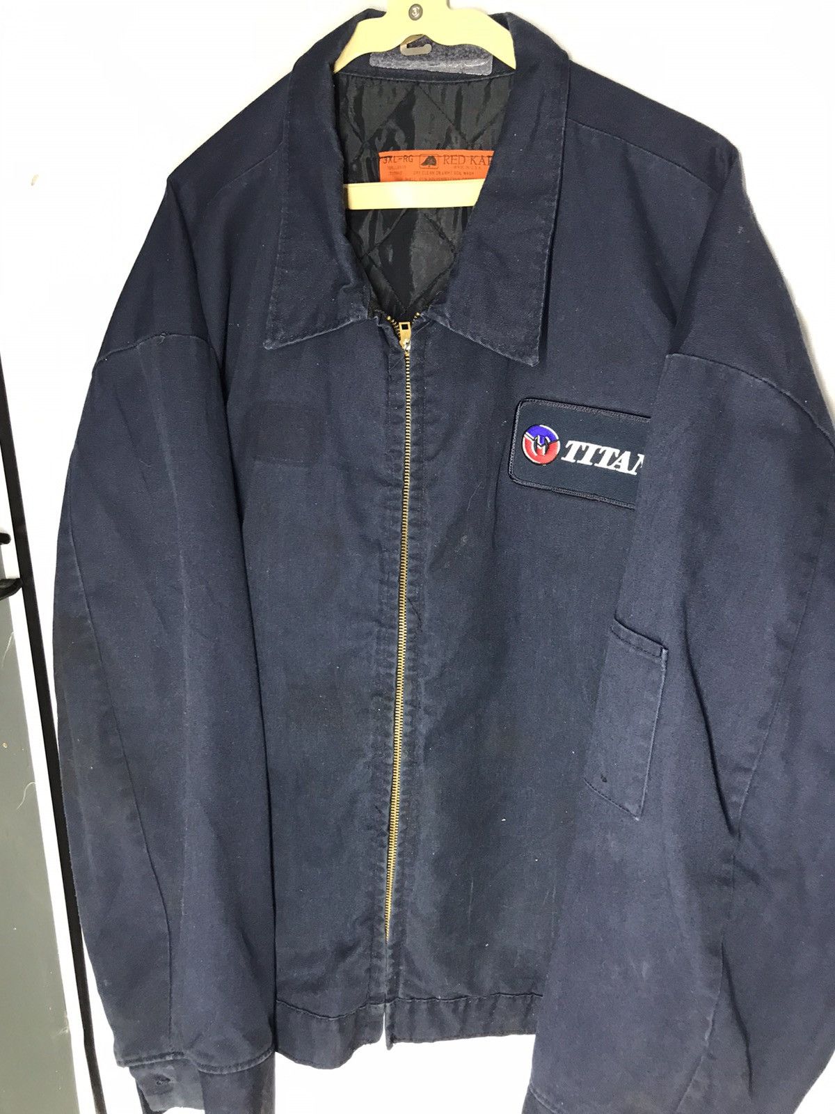 Vintage Vintage Red kap uniform jacket talon zipper Size US XXL / EU 58 / 5 - 5 Thumbnail