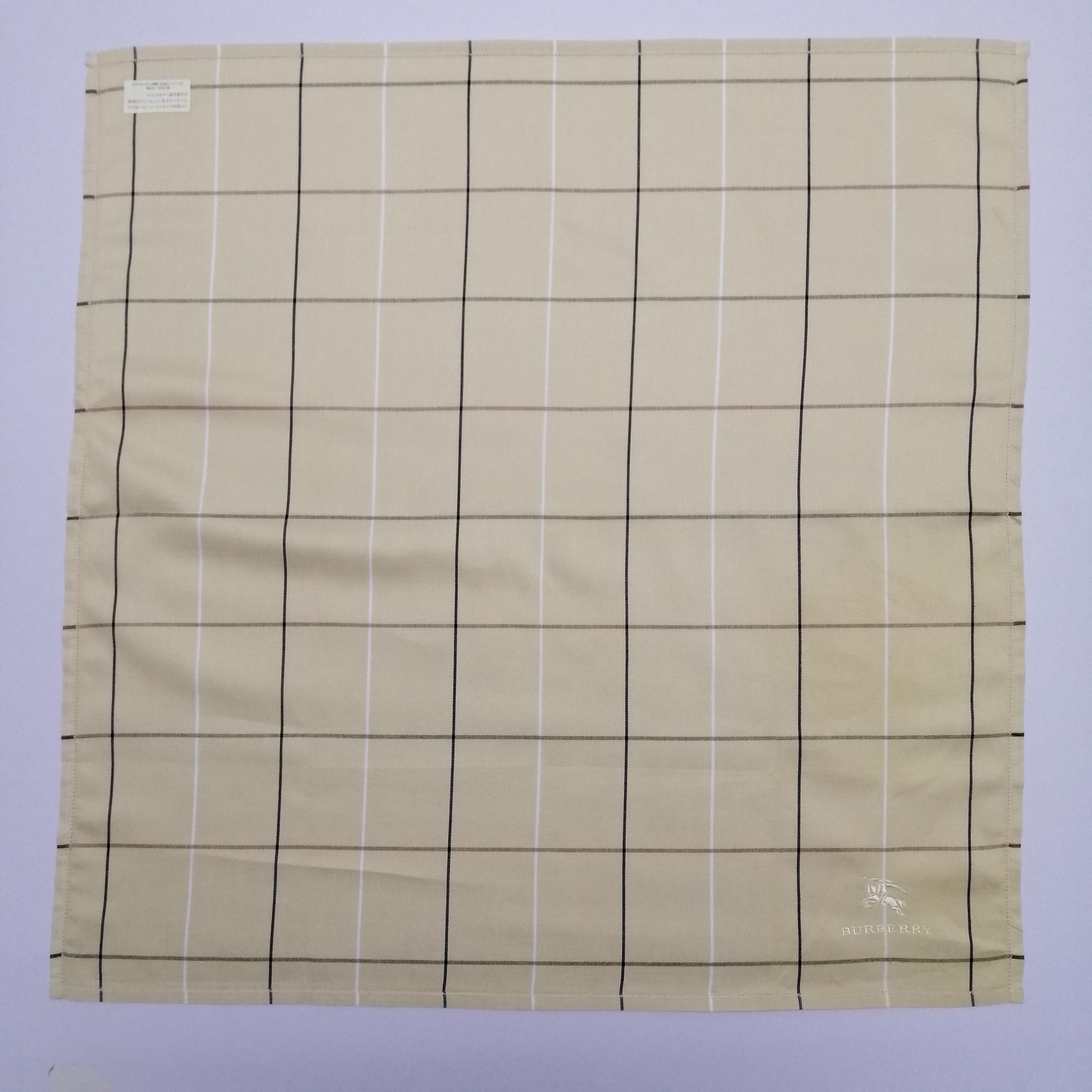 Burberry × Vintage Vintage Burberry Handkerchief/Neckerchief/Bandana-KD1114 Size ONE SIZE - 2 Thumbnail