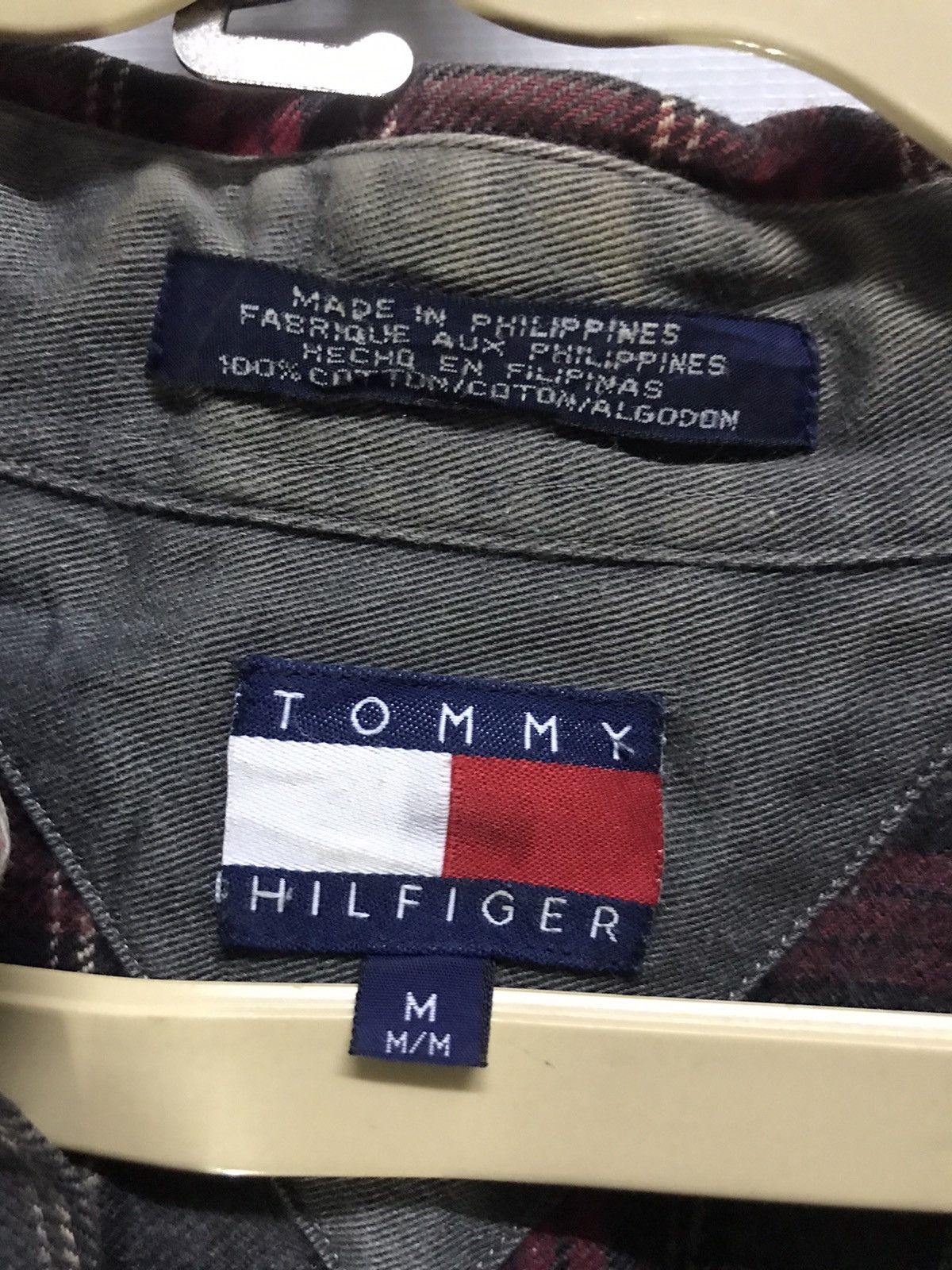 Flannel × Tommy Hilfiger Tommy Hilfiger button up shirt Size US L / EU 52-54 / 3 - 3 Thumbnail