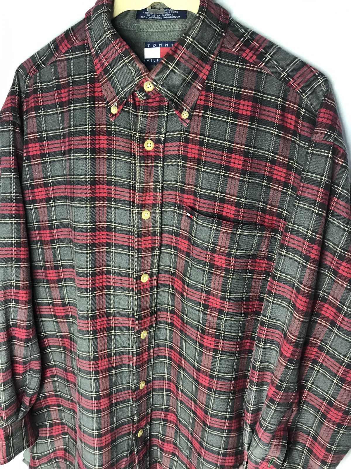 Flannel × Tommy Hilfiger Tommy Hilfiger button up shirt Size US L / EU 52-54 / 3 - 6 Thumbnail