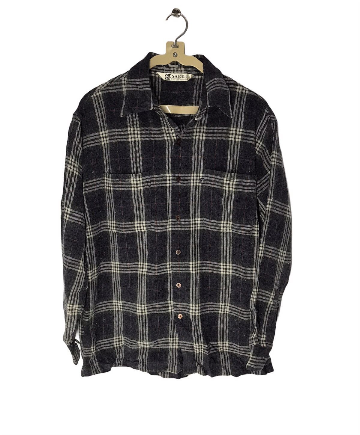 Flannel wool shirt
