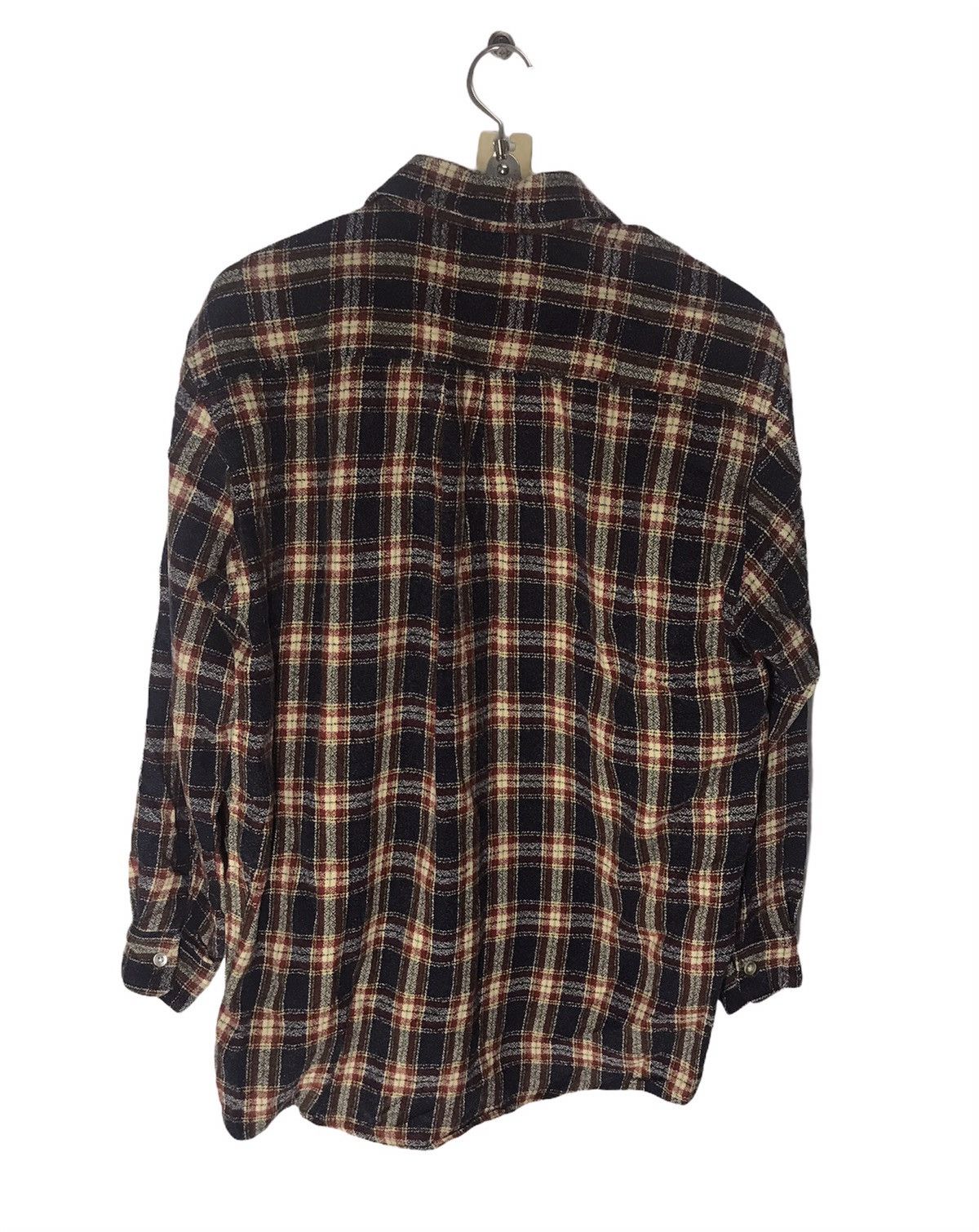 Flannel × Japanese Brand × Vintage Vintage wool flannel shirt by u.c Berkeley Size US L / EU 52-54 / 3 - 2 Thumbnail