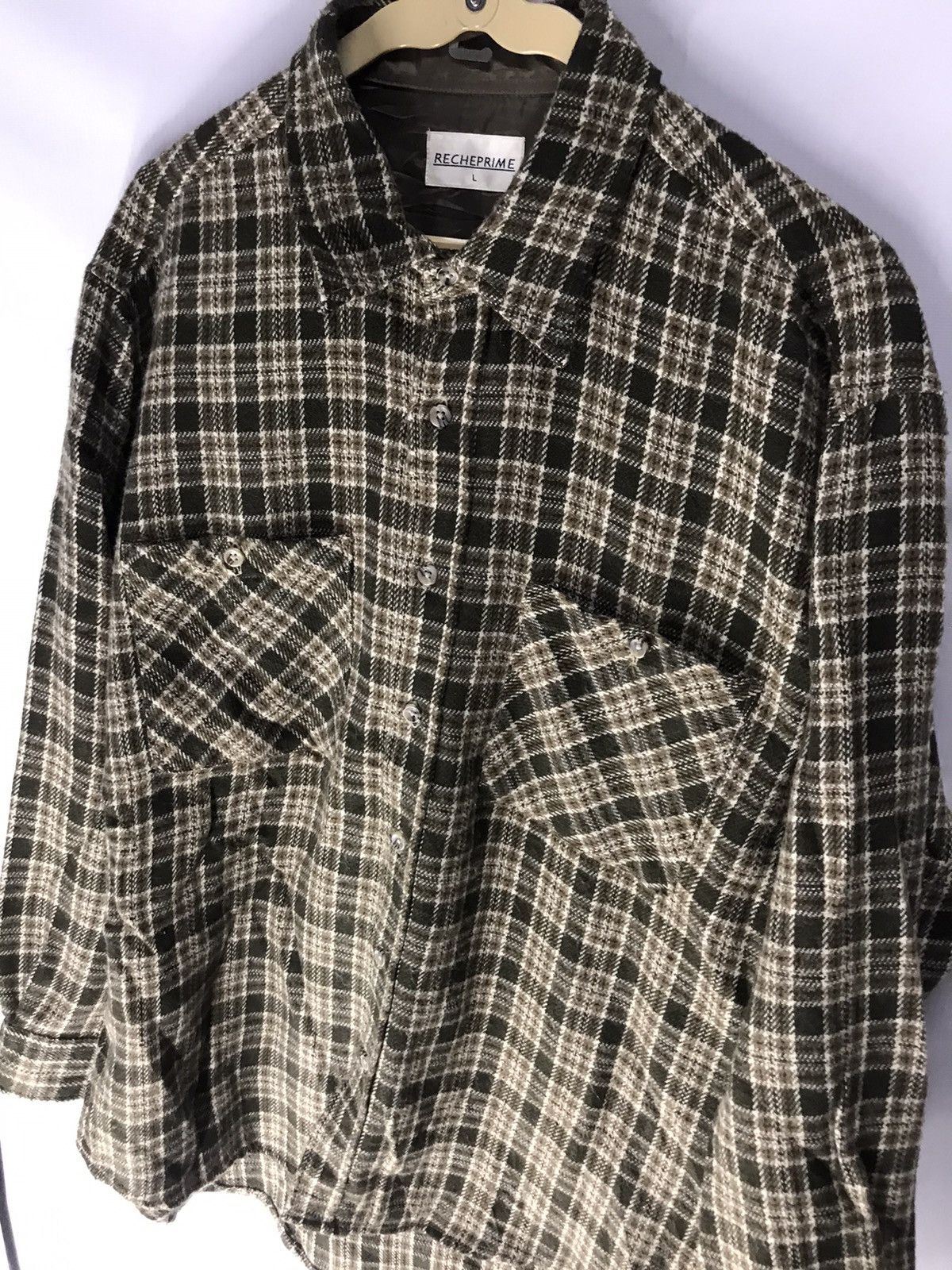 Flannel × Vintage Vintage wool flannel by recheprime Size US L / EU 52-54 / 3 - 4 Thumbnail