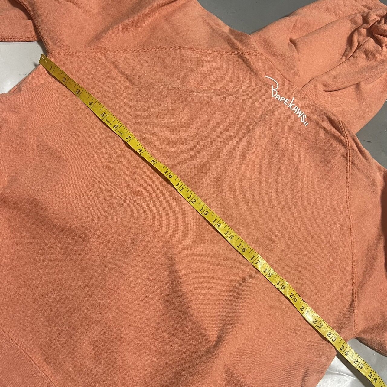 Bape × Kaws BAPE KAWS full zip hoodie orange Size US L / EU 52-54 / 3 - 7 Thumbnail