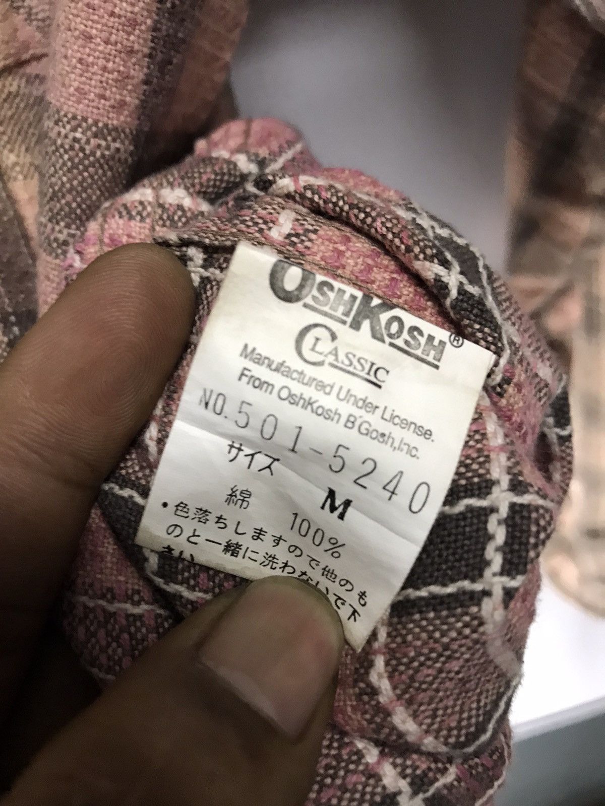 Flannel × Oshkosh × Vintage Vintage Oshkosh flannel double poket new with tag Size US M / EU 48-50 / 2 - 5 Thumbnail