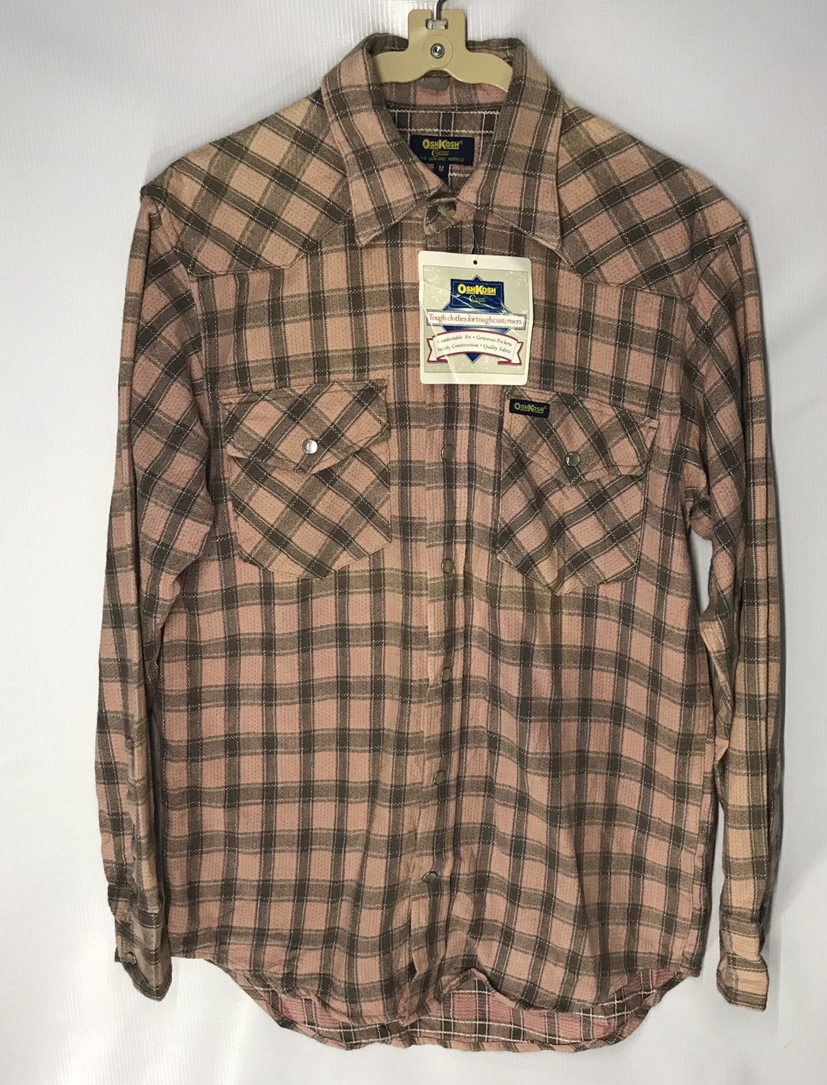Flannel × Oshkosh × Vintage Vintage Oshkosh flannel double poket new with tag Size US M / EU 48-50 / 2 - 7 Thumbnail