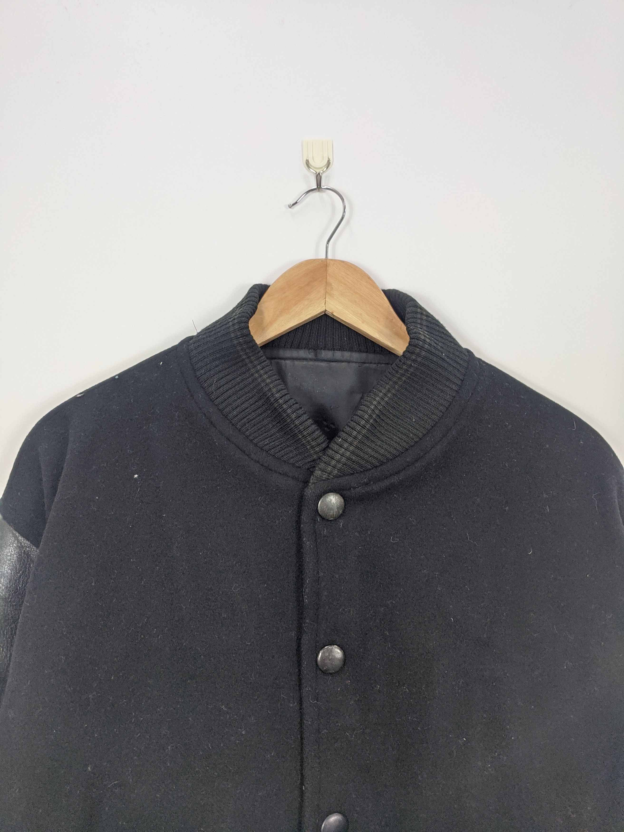 Vintage Vintage Japanese Brand The Domon Varsity Leather V0094 Size US M / EU 48-50 / 2 - 3 Thumbnail
