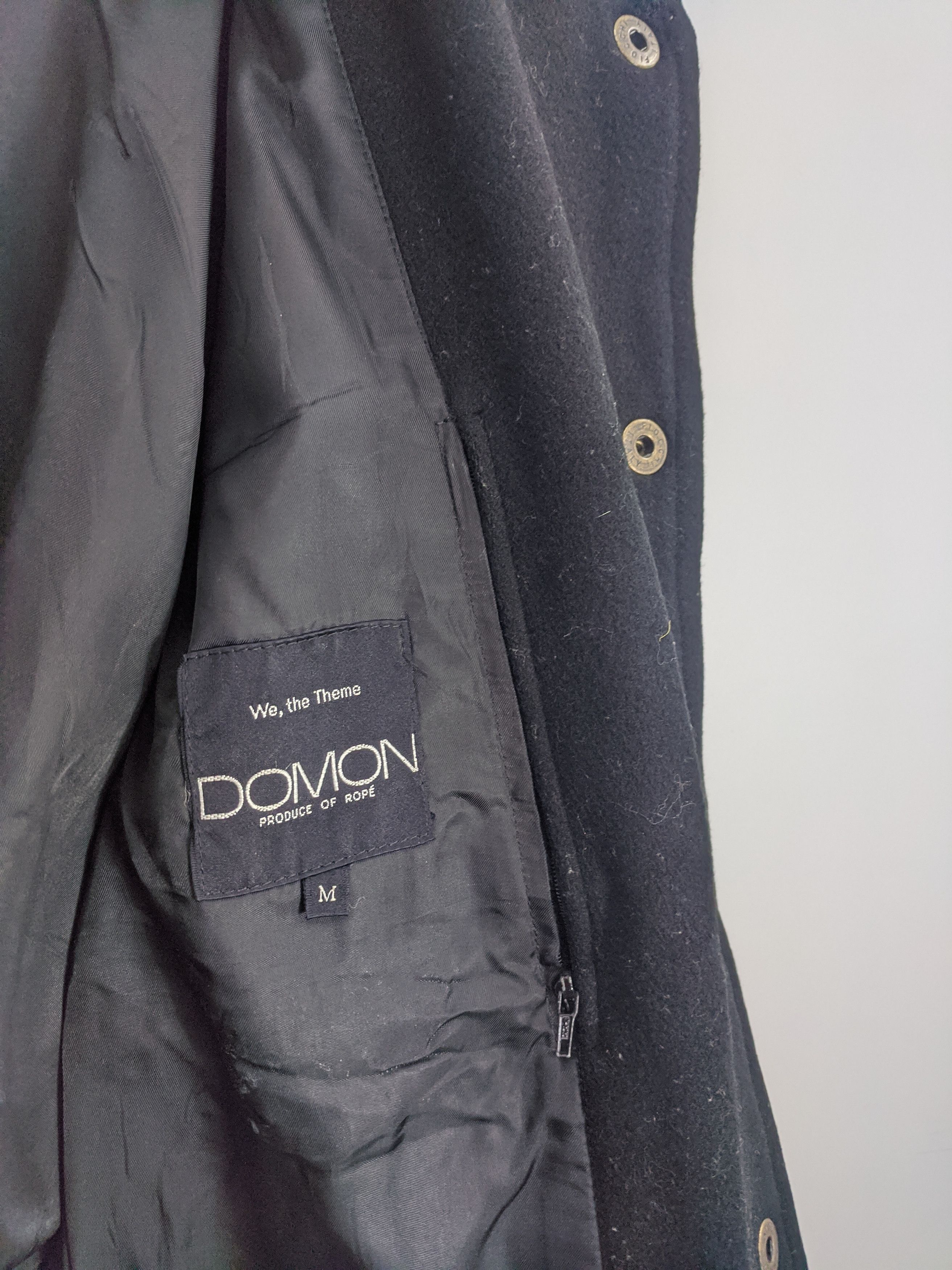 Vintage Vintage Japanese Brand The Domon Varsity Leather V0094 Size US M / EU 48-50 / 2 - 8 Thumbnail