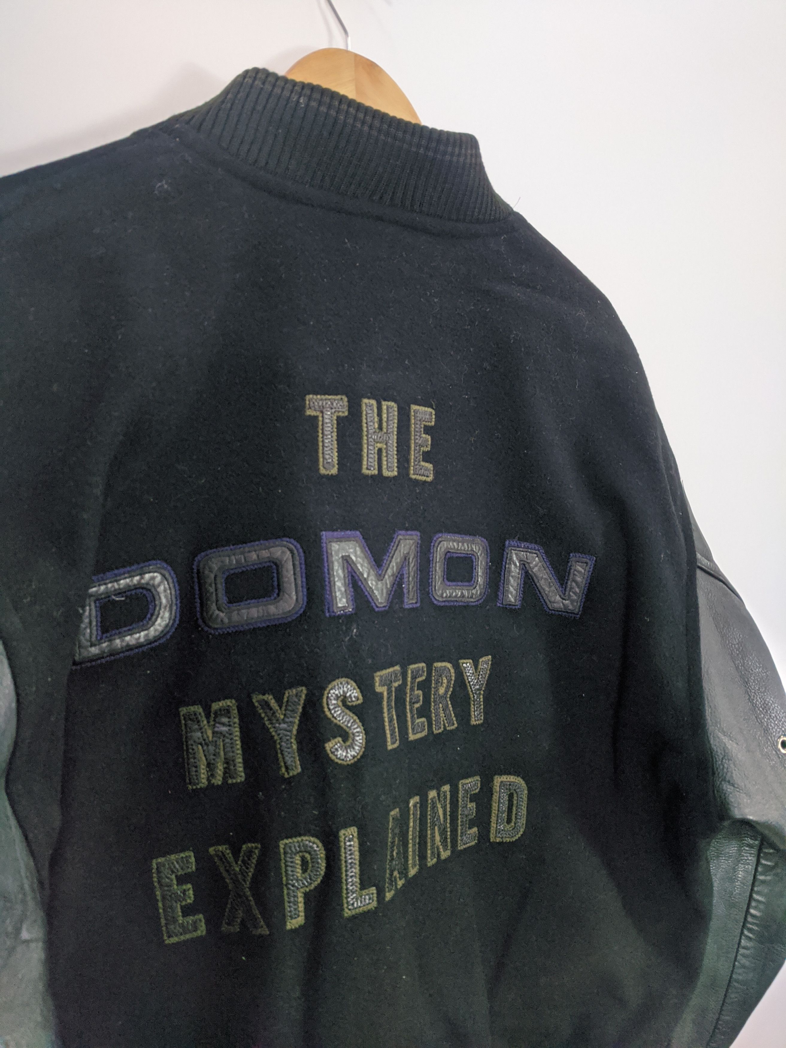 Vintage Vintage Japanese Brand The Domon Varsity Leather V0094 Size US M / EU 48-50 / 2 - 4 Thumbnail