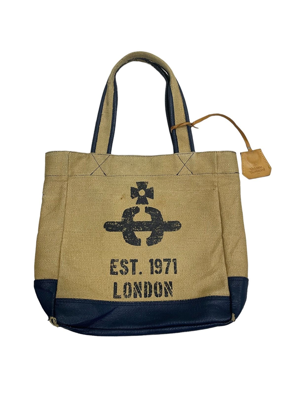 Vintage Vivienne Westwood EST.1971 London Tote Bags Size ONE SIZE - 1 Thumbnail