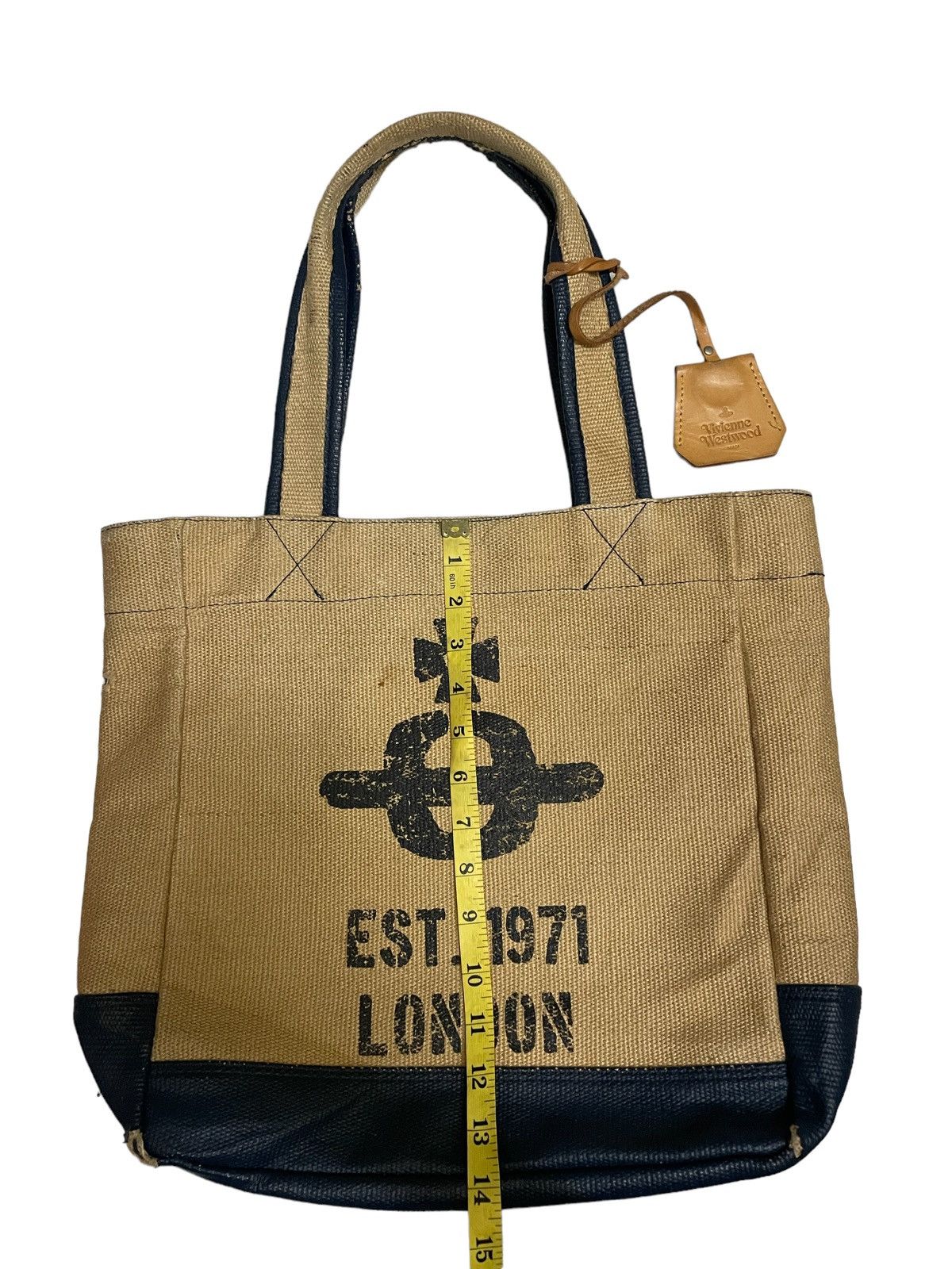 Vintage Vivienne Westwood EST.1971 London Tote Bags Size ONE SIZE - 15 Thumbnail