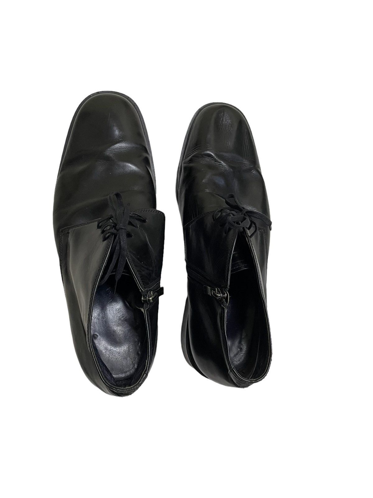 Balenciaga × Vintage BALENCIAGA Men’s Leather Shoes Size US 11 / EU 44 - 6 Thumbnail