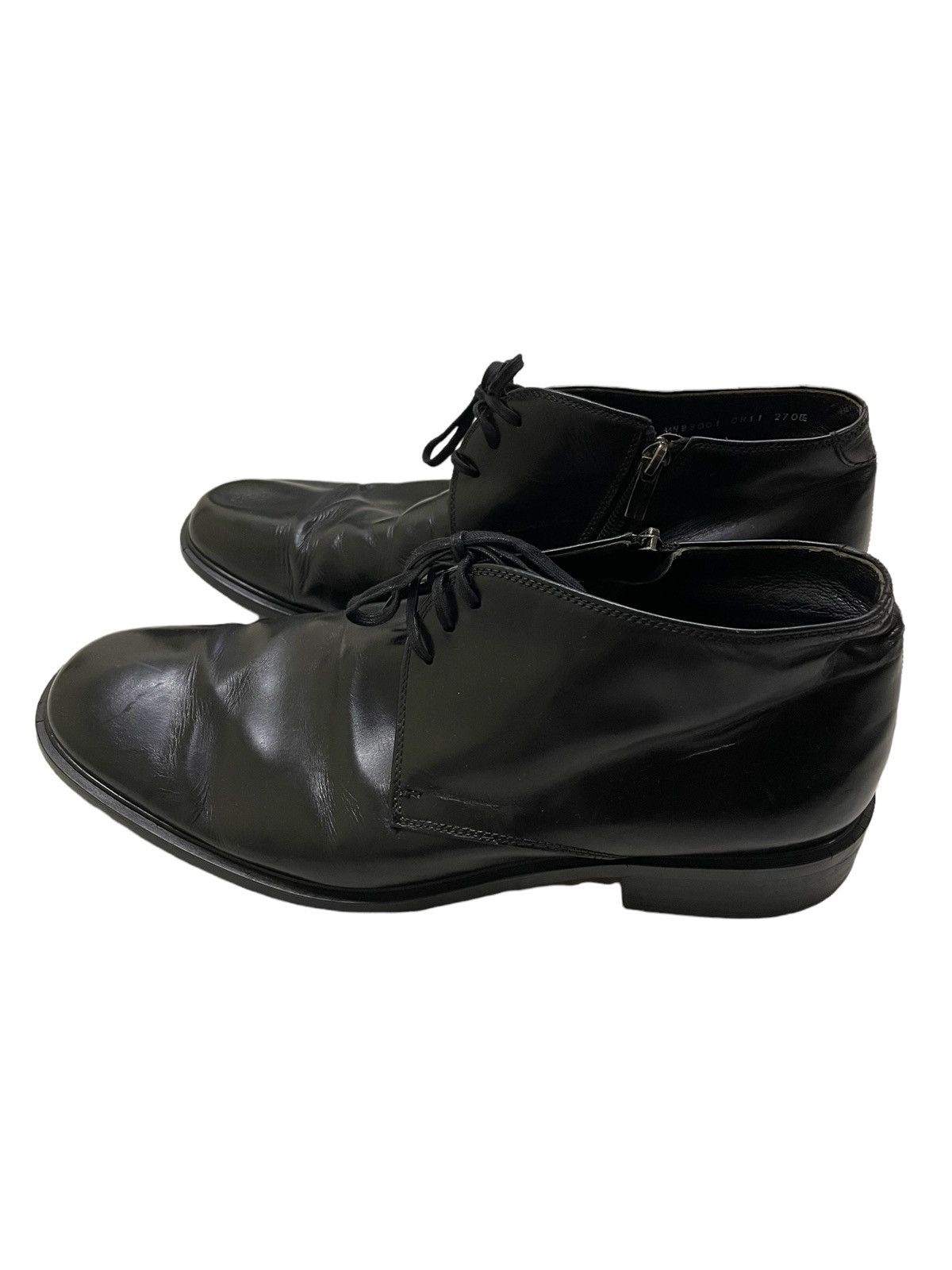 Balenciaga × Vintage BALENCIAGA Men’s Leather Shoes Size US 11 / EU 44 - 4 Thumbnail