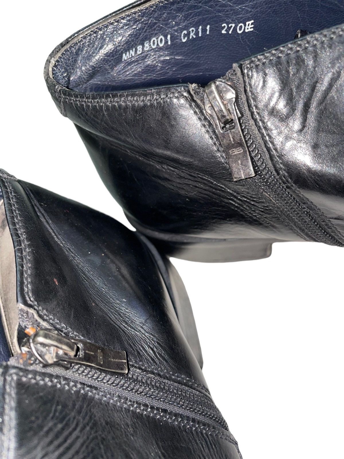 Balenciaga × Vintage BALENCIAGA Men’s Leather Shoes Size US 11 / EU 44 - 7 Thumbnail