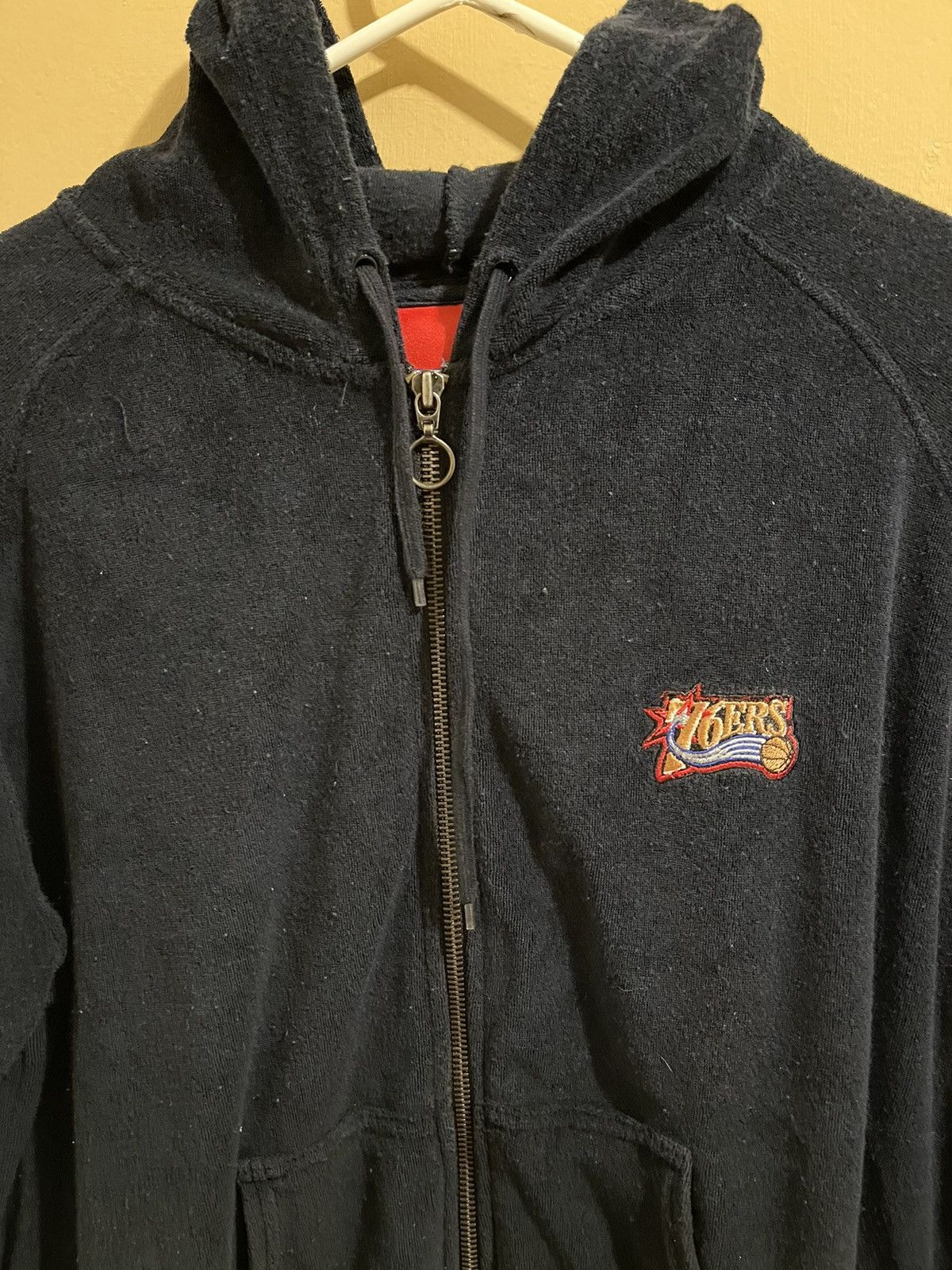 Vintage Vintage Philadelphia 76ers zip up hoodie Size US S / EU 44-46 / 1 - 2 Thumbnail