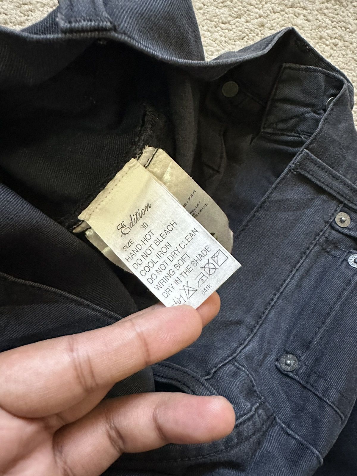 Acne Studios Acne Studios Ace Ups Jeans Size US 29 - 6 Thumbnail