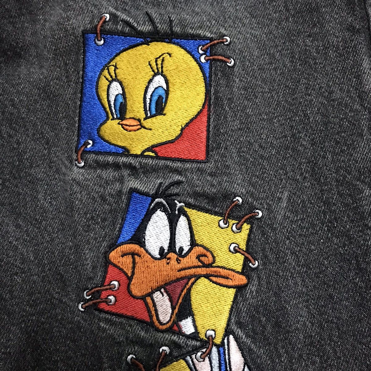 Cartoon Network Vintage DENIM JEANS LOONEY TUNES 1995 Size US 28 / EU 44 - 6 Thumbnail