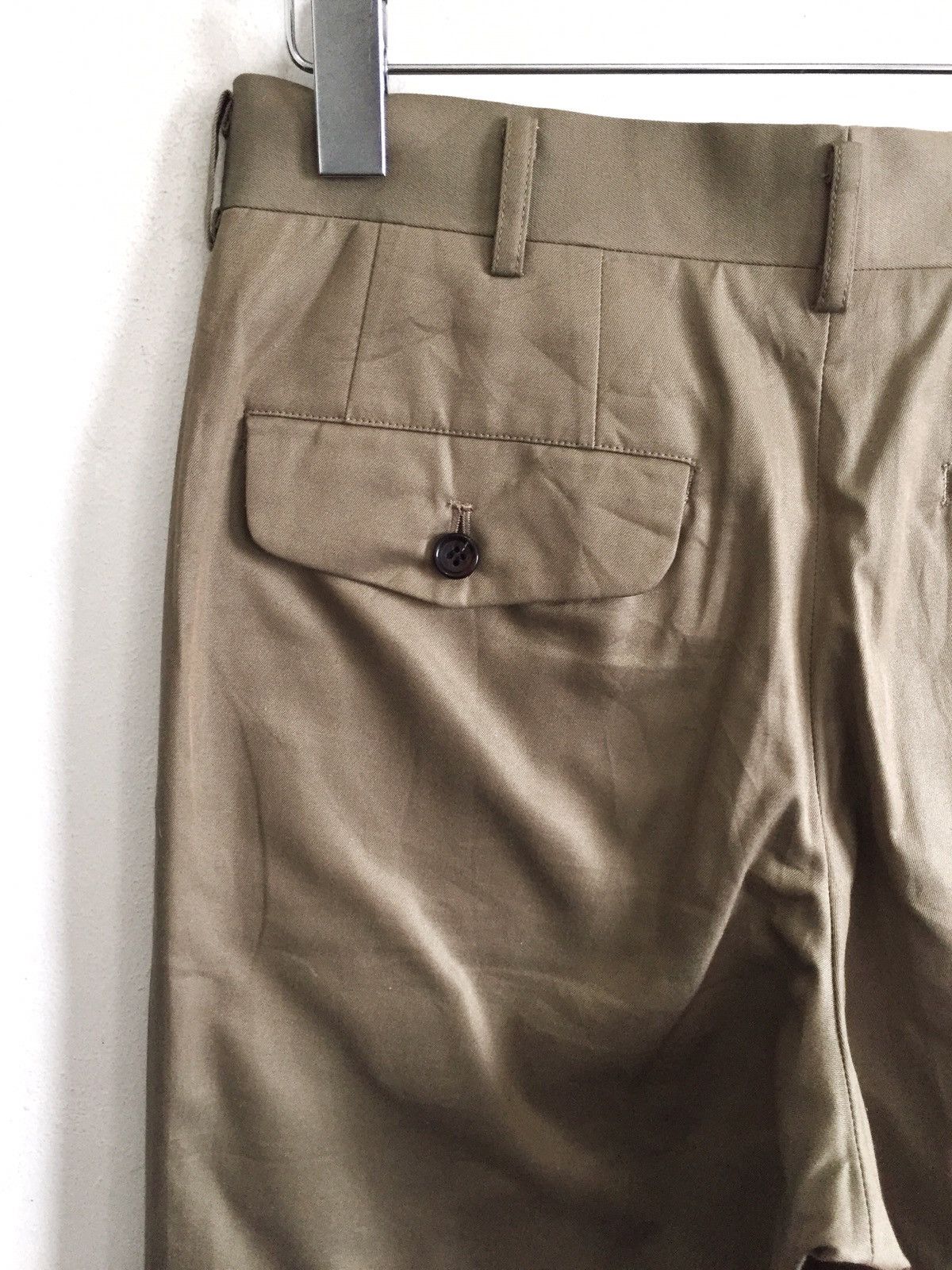 Comme des Garcons GRAIL🔥AW01 CdG Homme Wide Leg Gabardine 🎈Pants Size US 29 - 5 Thumbnail