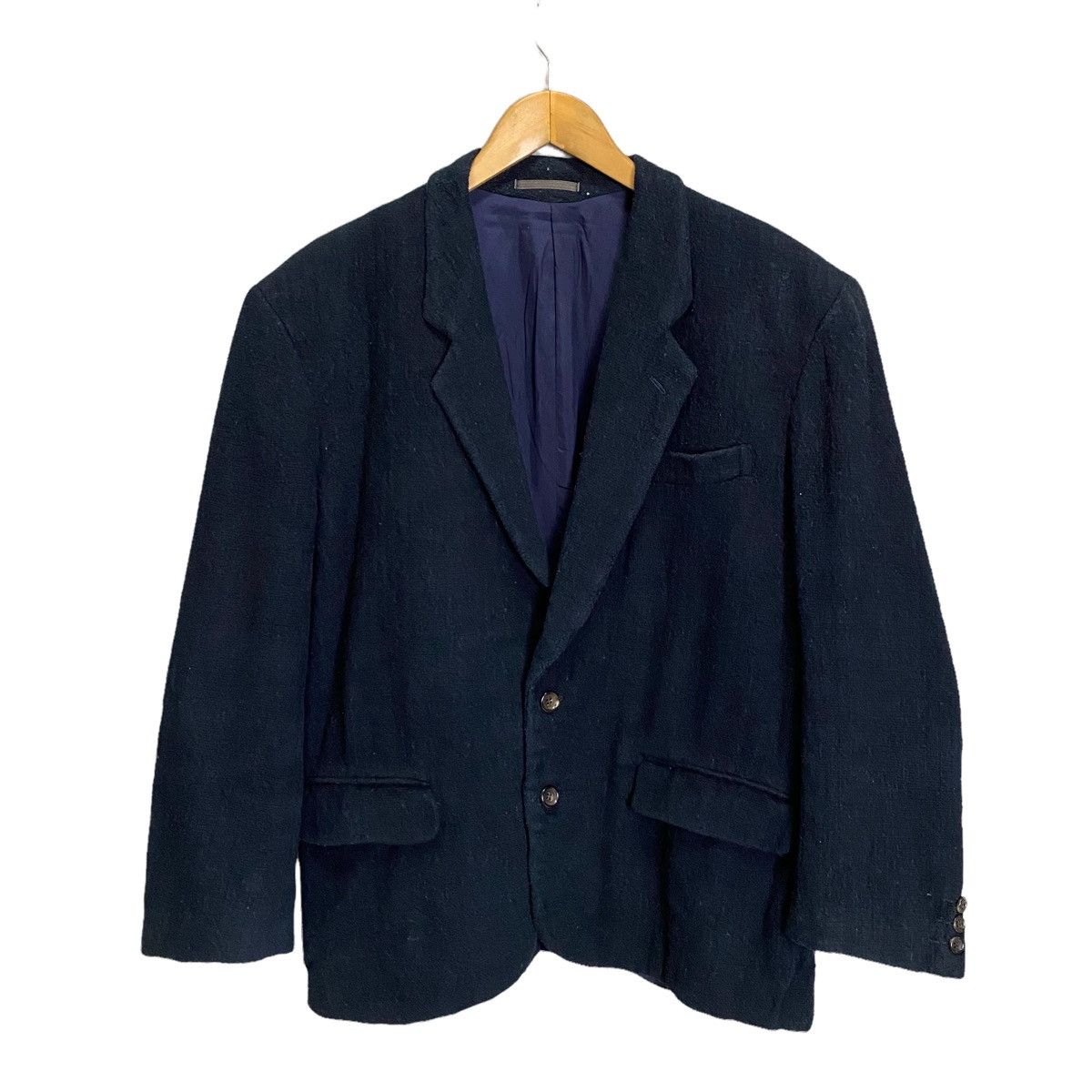 CDG by Comme des Garcons Vintage 80s CDG Homme indigo blue Size US M / EU 48-50 / 2 - 1 Thumbnail
