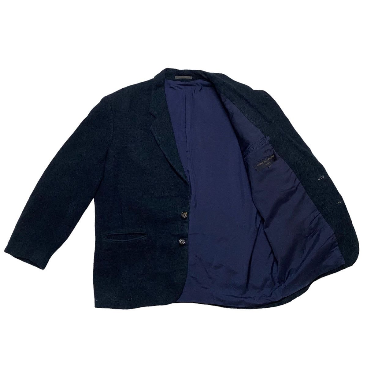 CDG by Comme des Garcons Vintage 80s CDG Homme indigo blue Size US M / EU 48-50 / 2 - 6 Thumbnail