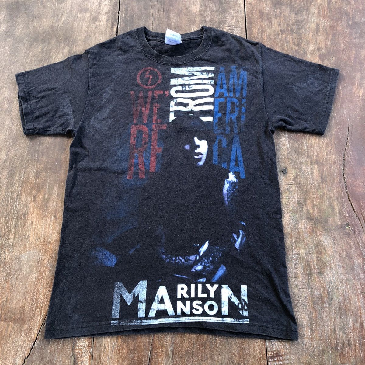 Band Tees Marilyn Manson Vintage T Shirt Size US S / EU 44-46 / 1 - 1 Thumbnail