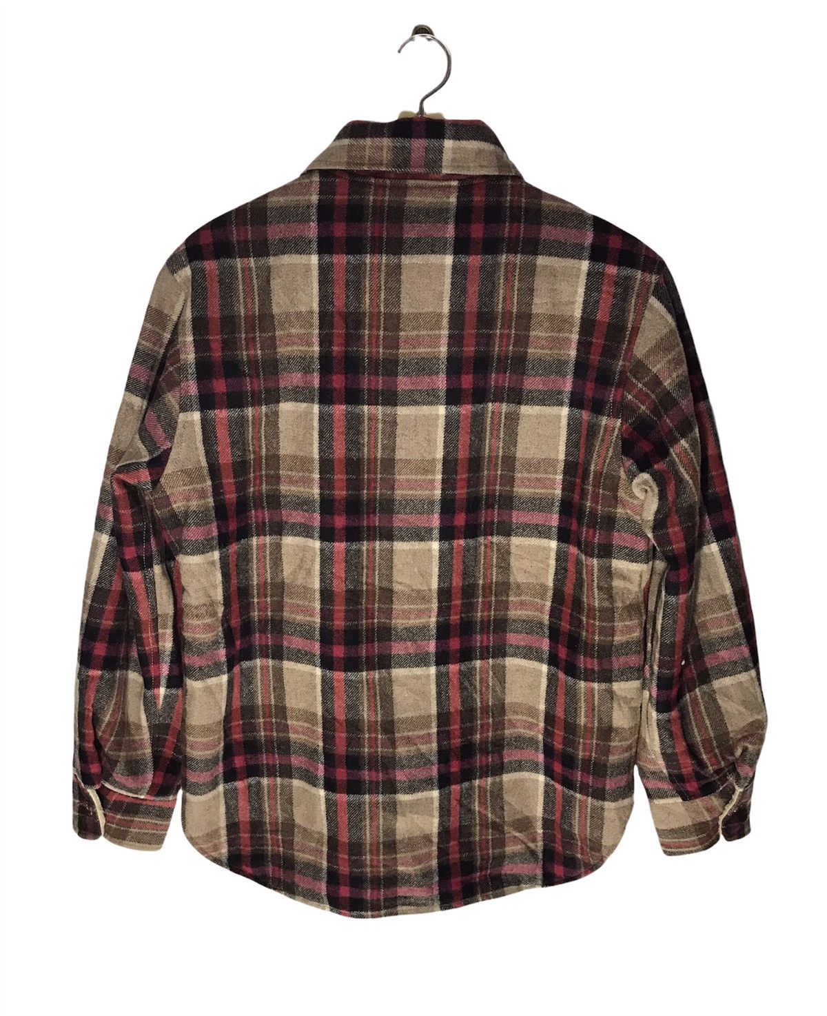 Big John × Japanese Brand × Vintage Vintage bigjohn wool flannel Size US M / EU 48-50 / 2 - 2 Thumbnail