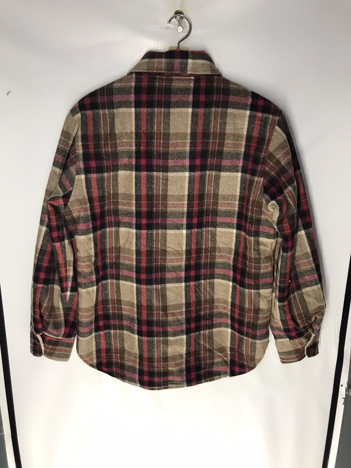 Big John × Japanese Brand × Vintage Vintage bigjohn wool flannel Size US M / EU 48-50 / 2 - 7 Thumbnail