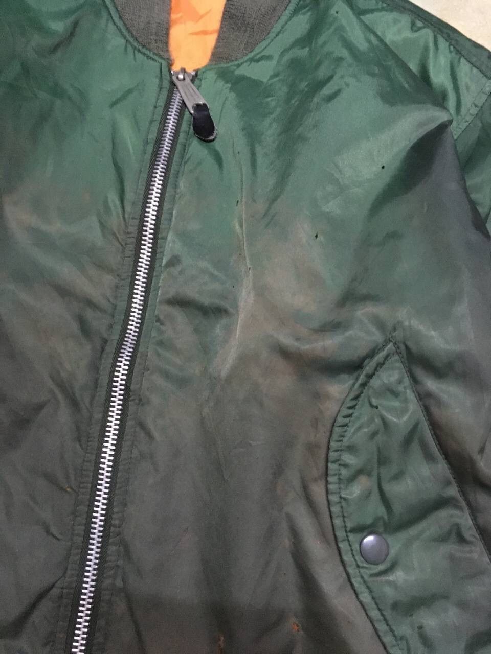 Vintage Vintage Bomber Jacket Distressed Size US L / EU 52-54 / 3 - 5 Thumbnail