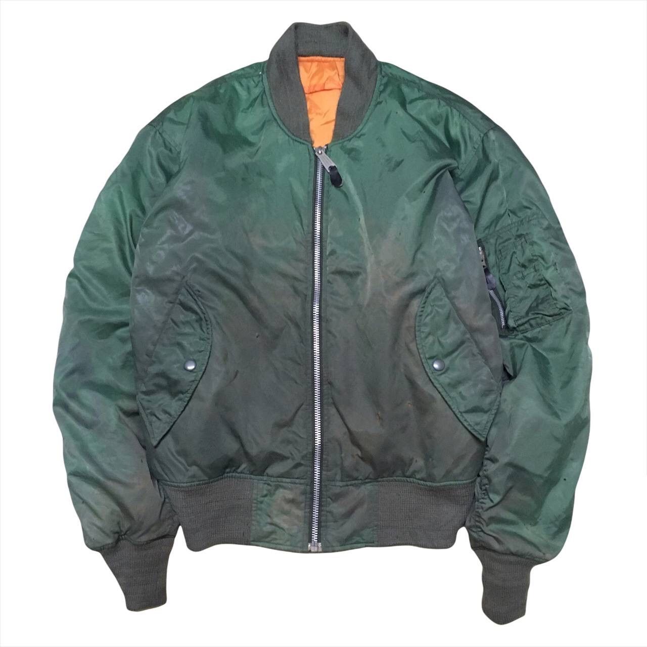 Vintage Vintage Bomber Jacket Distressed Size US L / EU 52-54 / 3 - 1 Thumbnail