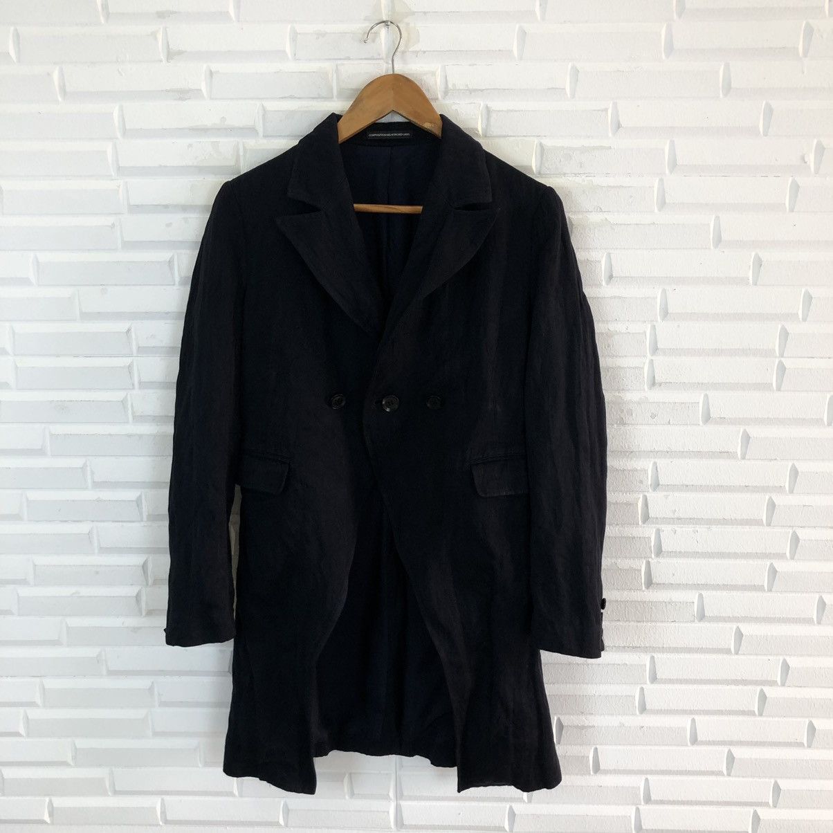 Vintage YS BY YOHJI YAMAMOTO LONG JACKET Size US M / EU 48-50 / 2 - 1 Thumbnail