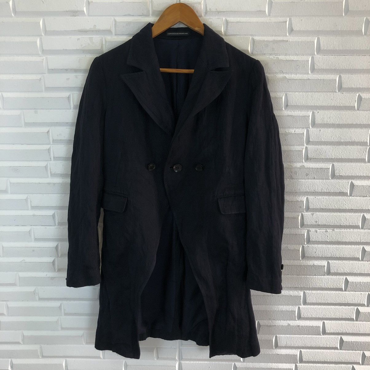 Vintage YS BY YOHJI YAMAMOTO LONG JACKET Size US M / EU 48-50 / 2 - 3 Thumbnail