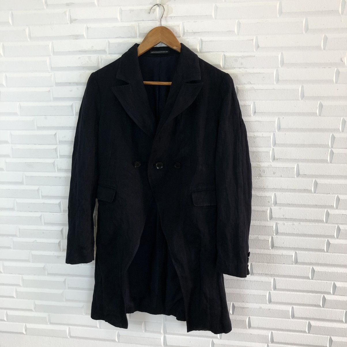 Vintage YS BY YOHJI YAMAMOTO LONG JACKET Size US M / EU 48-50 / 2 - 4 Thumbnail