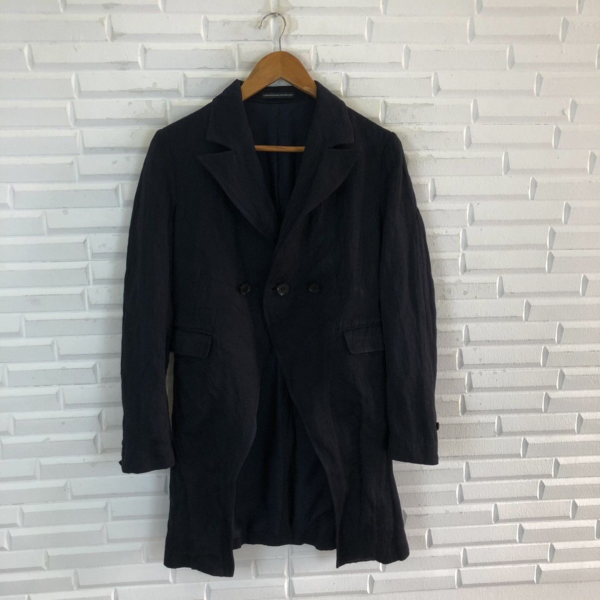Vintage YS BY YOHJI YAMAMOTO LONG JACKET Size US M / EU 48-50 / 2 - 5 Thumbnail