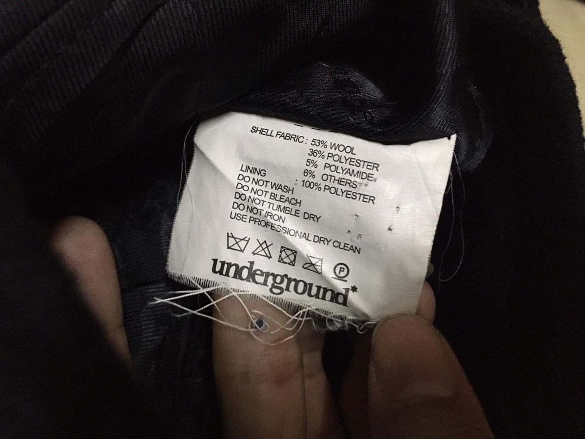 Japanese Brand Vintage Underground UK Double Collar Punk Bondage Jacket Size US S / EU 44-46 / 1 - 9 Thumbnail
